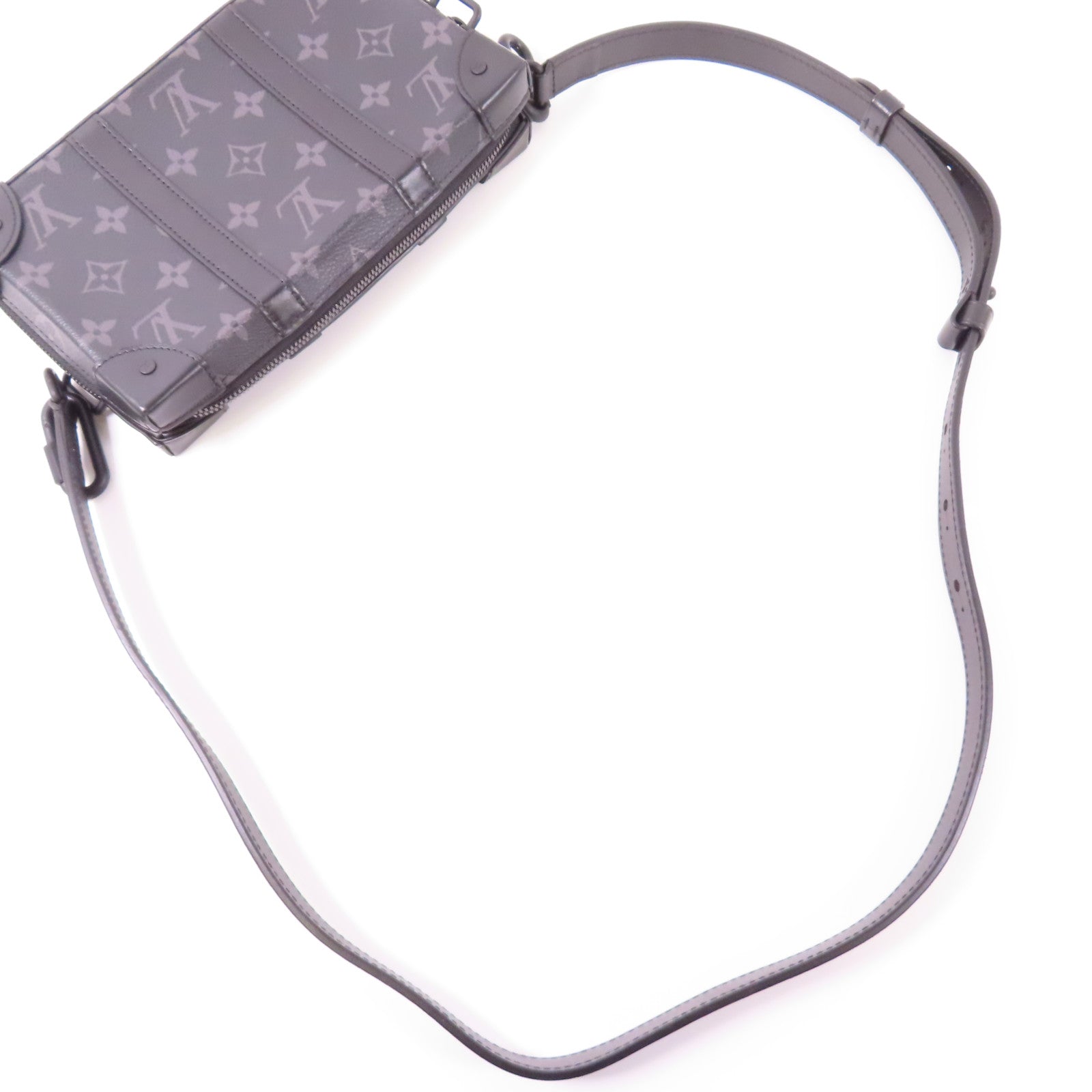 LOUIS VUITTON Monogram Eclipse Soft Trunk Wallet肩背袋