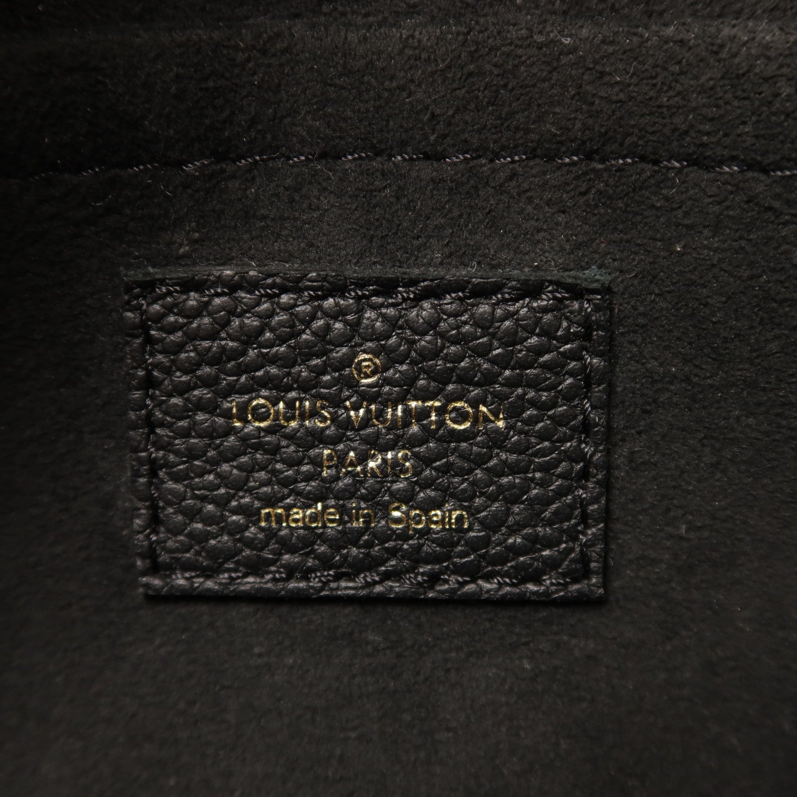 LOUIS VUITTON Monogram Empreinte Speedy Bandouliere 20金扣鏈帶手挽肩背兩用袋