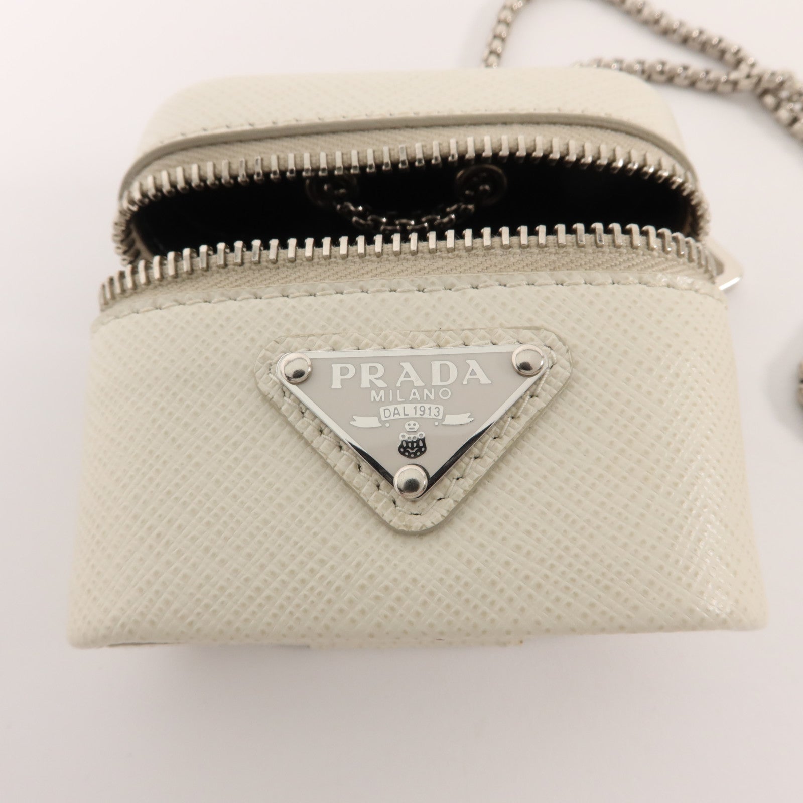 PRADA Saffiano皮革Airpods CaseAirPods保護殼