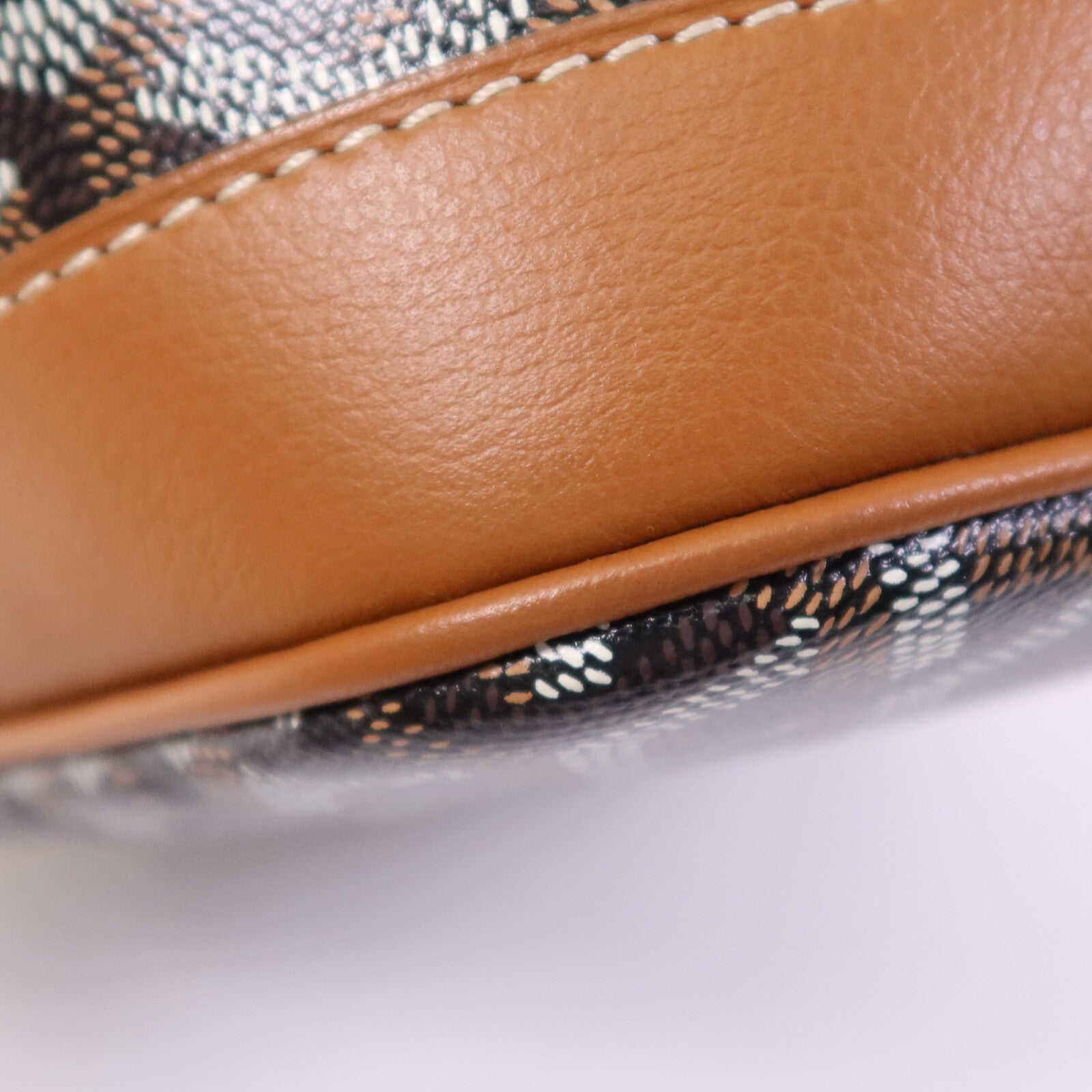 GOYARD 塗層帆布Petit Flot Bucket銀扣肩背袋