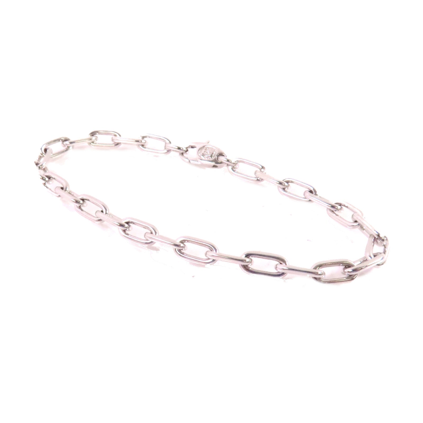 CARTIER 18K白金Spartcus Forcht Chain Bracelet銀扣手鏈