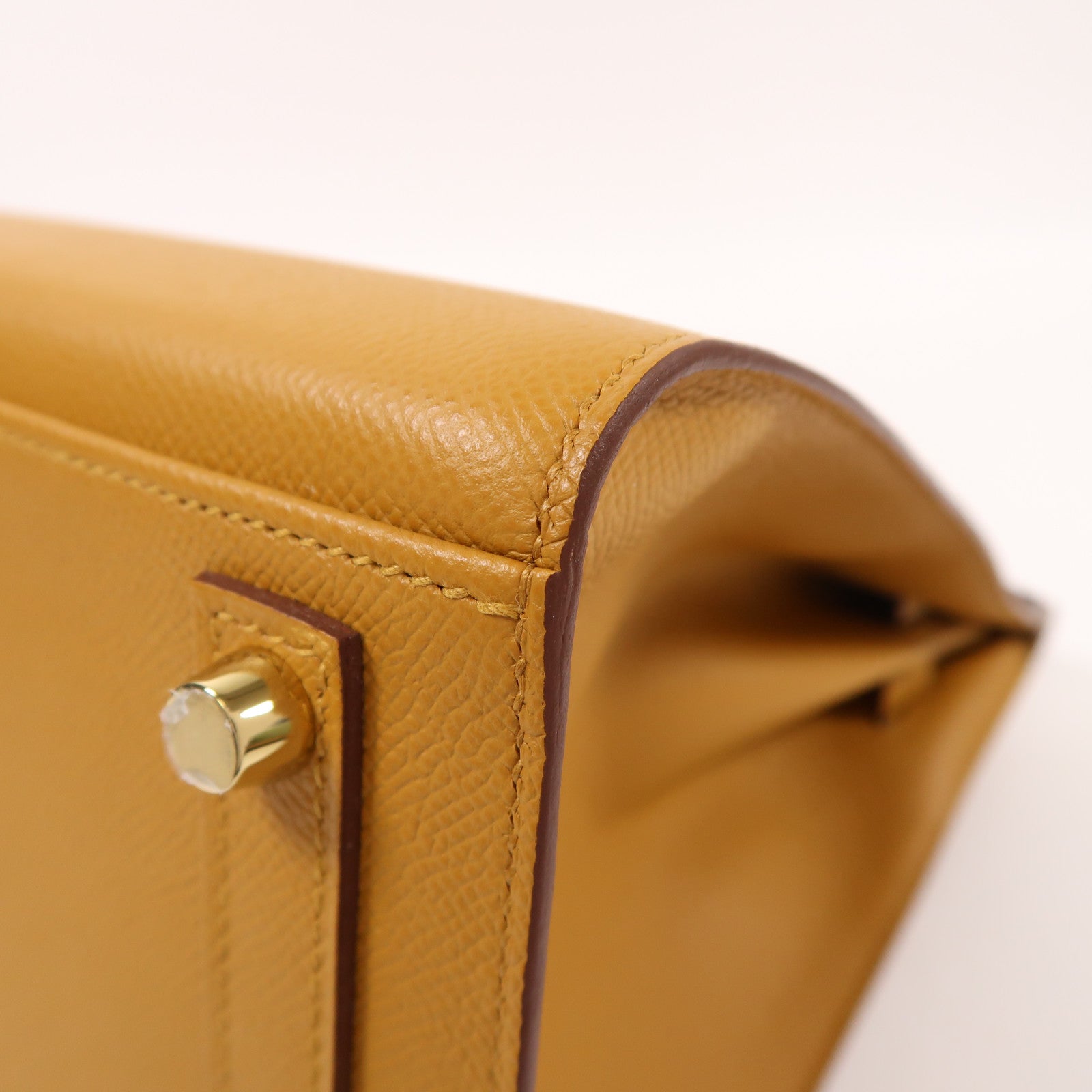 HERMES Epsom皮革Birkin 30金扣手挽袋Sesame
