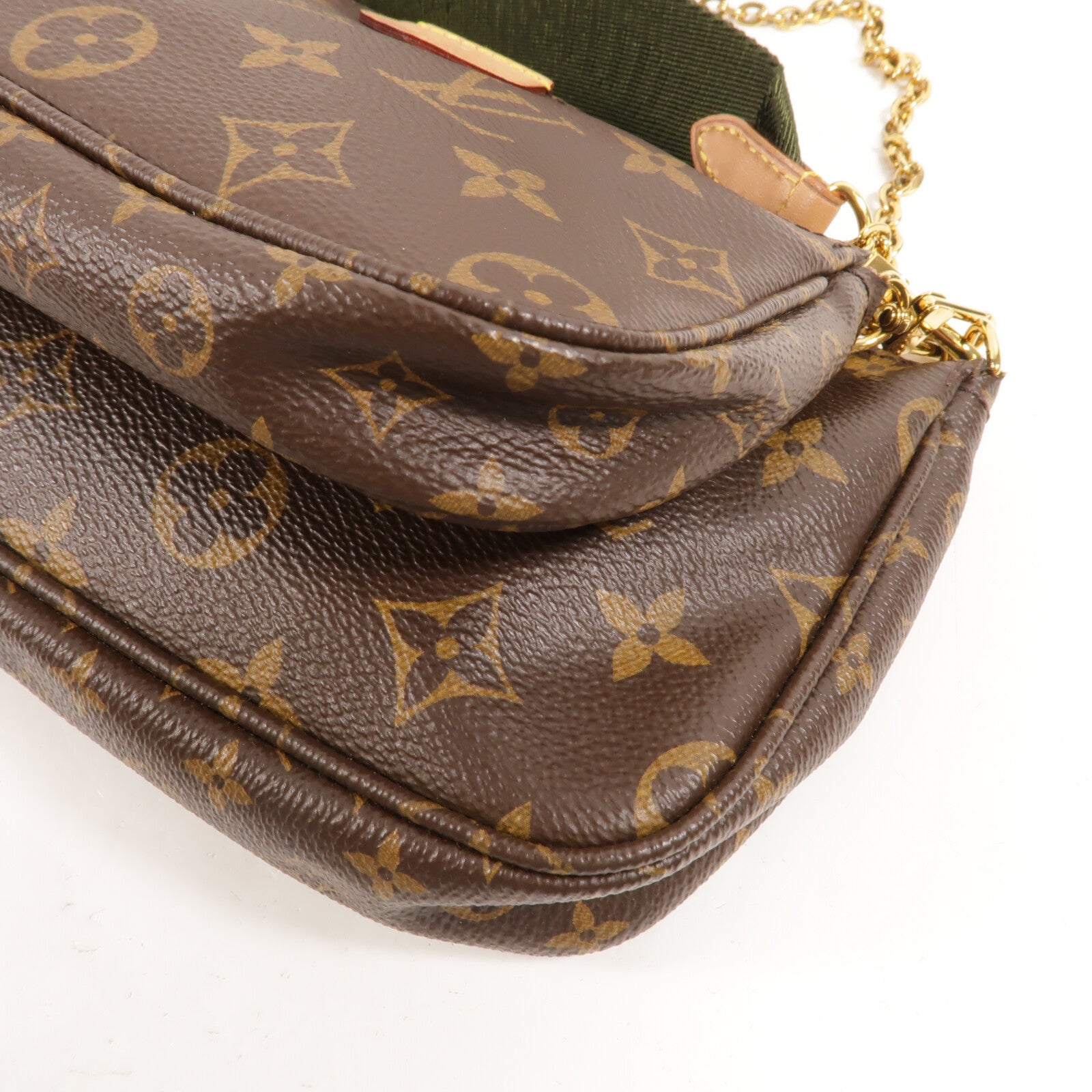LOUIS VUITTON Monogram Multi Pochette Accessoires金扣肩背袋