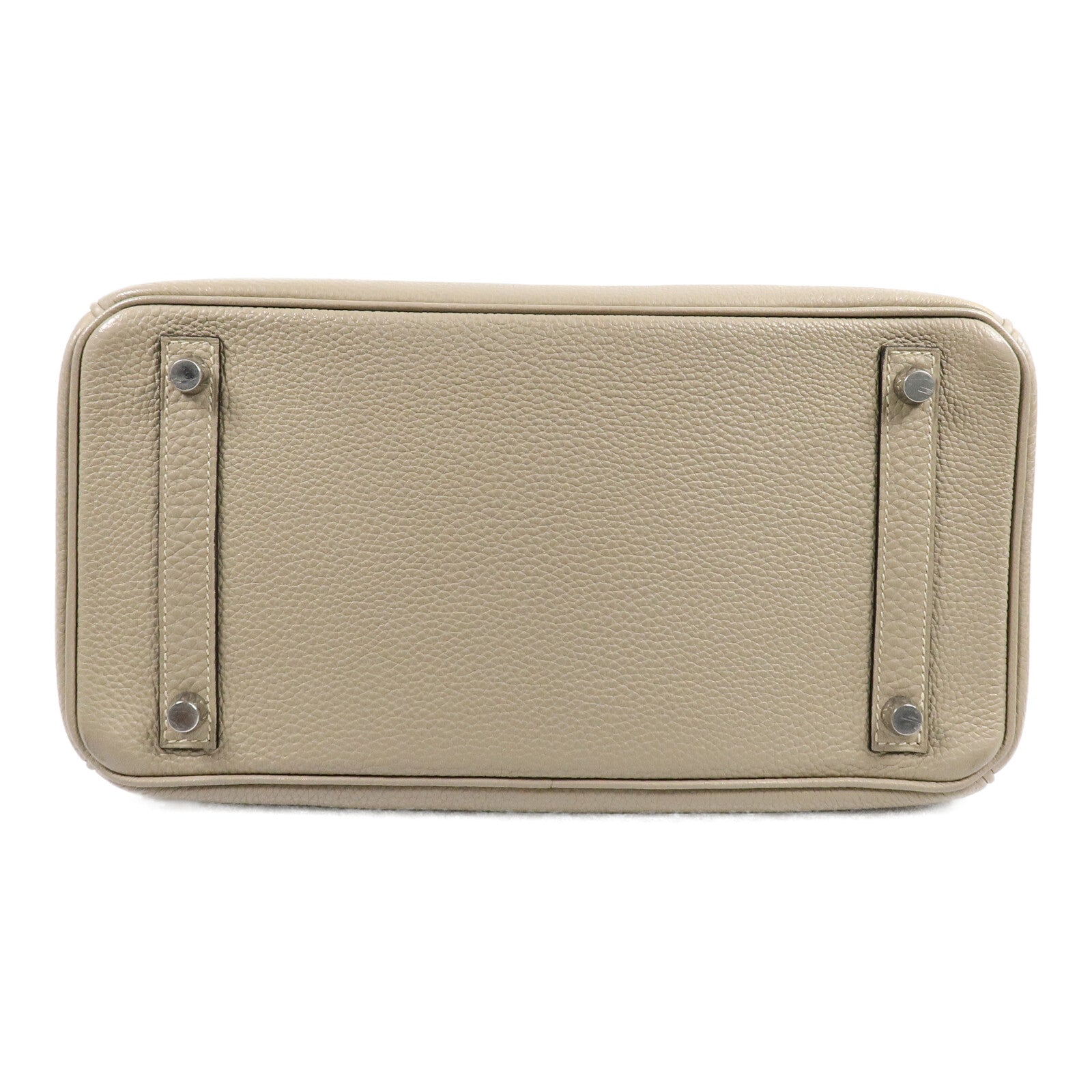 HERMES Togo皮革Birkin 30手挽袋Gris Tourterelle