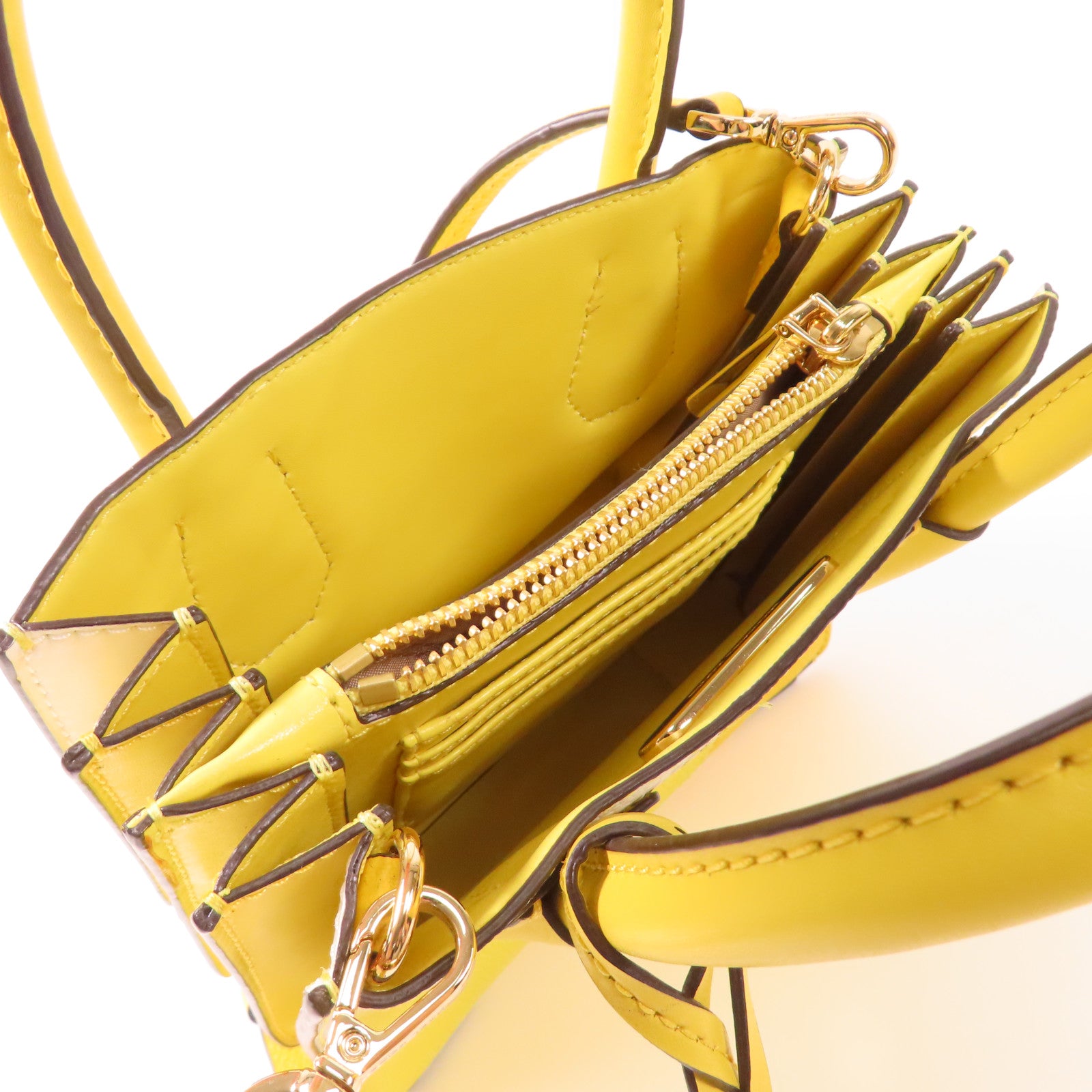 Michael Kors 皮革Shoulder Bag金扣手挽肩背兩用袋