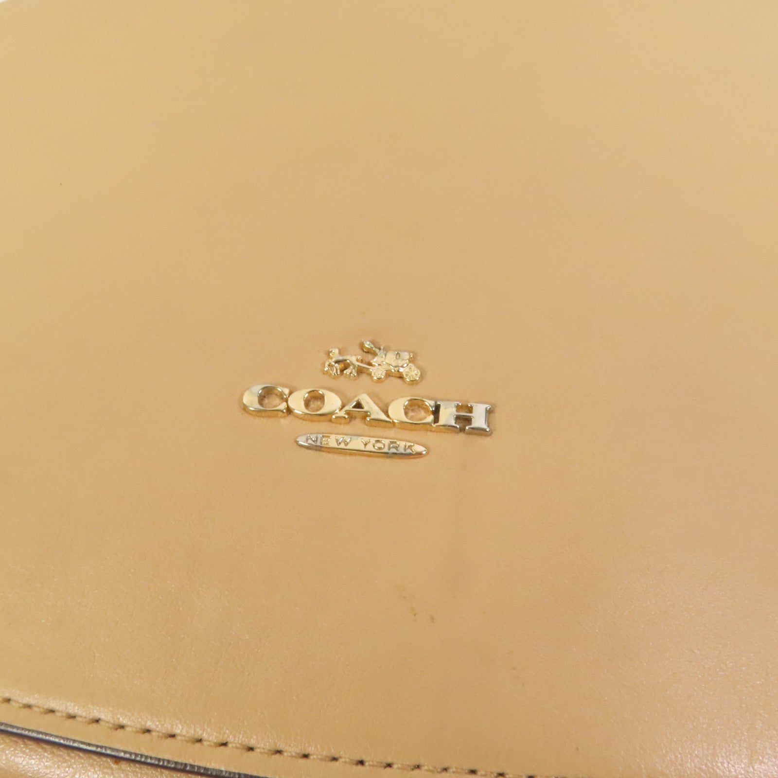 COACH 【激減優惠】牛皮皮革 Shoulder Bag肩背袋