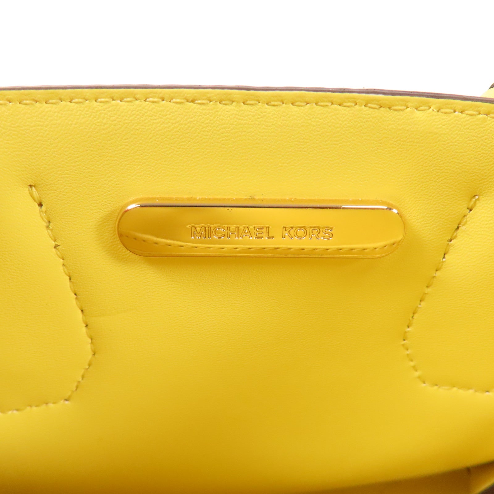 Michael Kors 皮革Shoulder Bag金扣手挽肩背兩用袋
