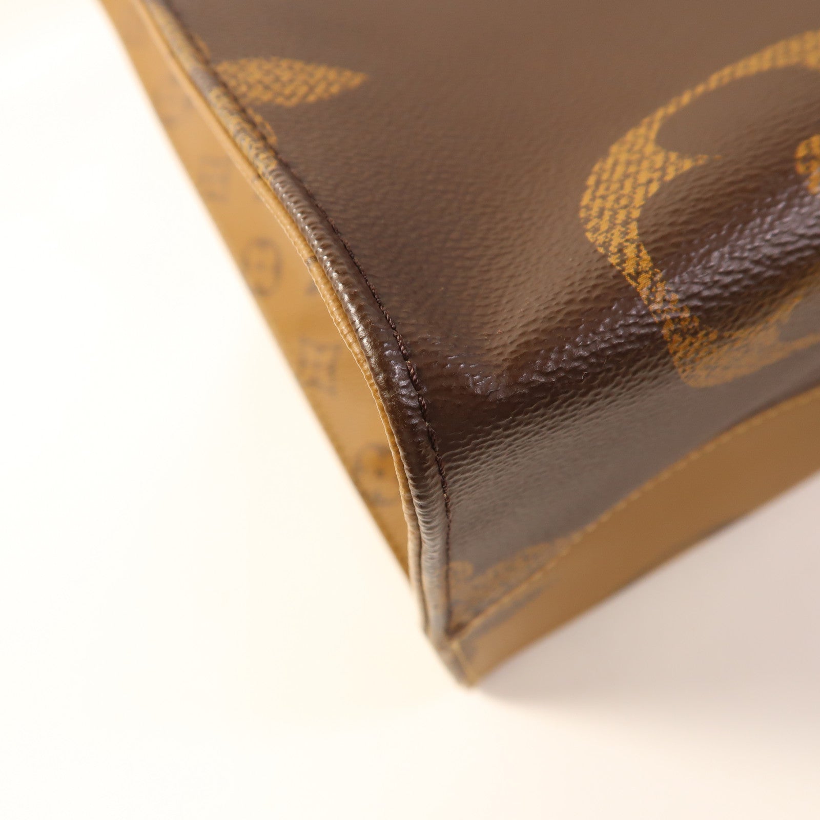 LOUIS VUITTON LV GHW On The Go GM 2 Way Bag M44576 Monogram Giant Reverse Brown