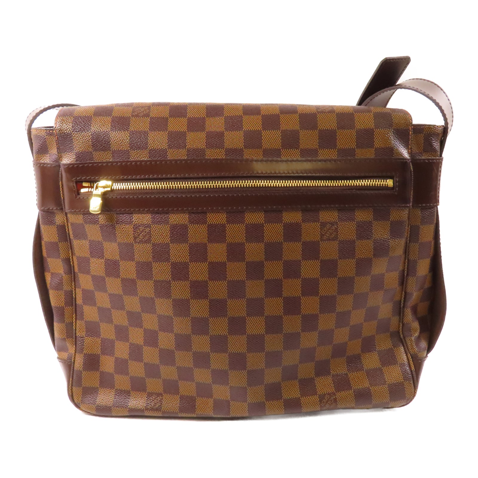 LOUIS VUITTON Damier Bastille Shoulder Bag金扣肩背袋啡色