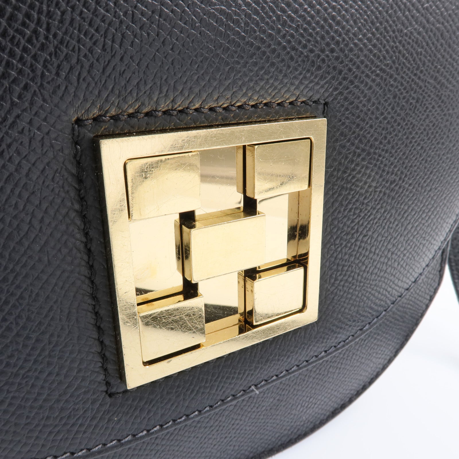 HERMES 【激減優惠】Epsom Mosaique au 24 Mini金扣肩背袋