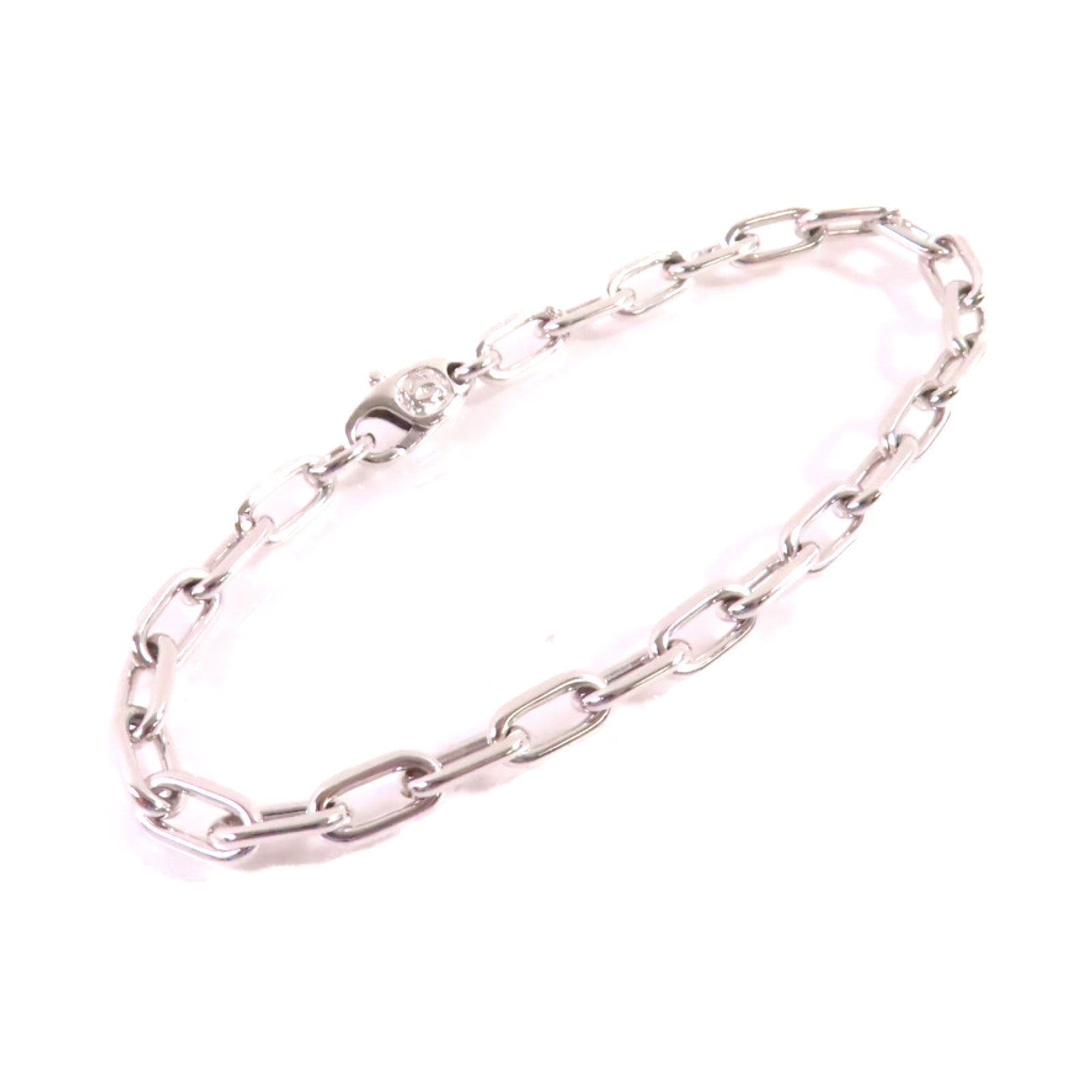 CARTIER 18K白金Spartcus Forcht Chain Bracelet銀扣手鏈