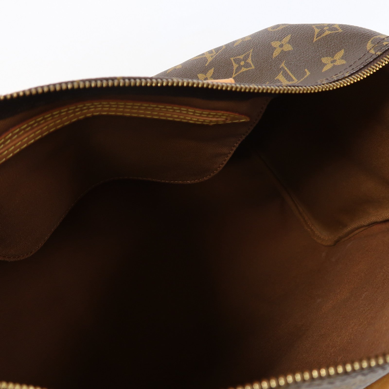 LOUIS VUITTON Monogram Speedy 35金扣手挽袋啡色