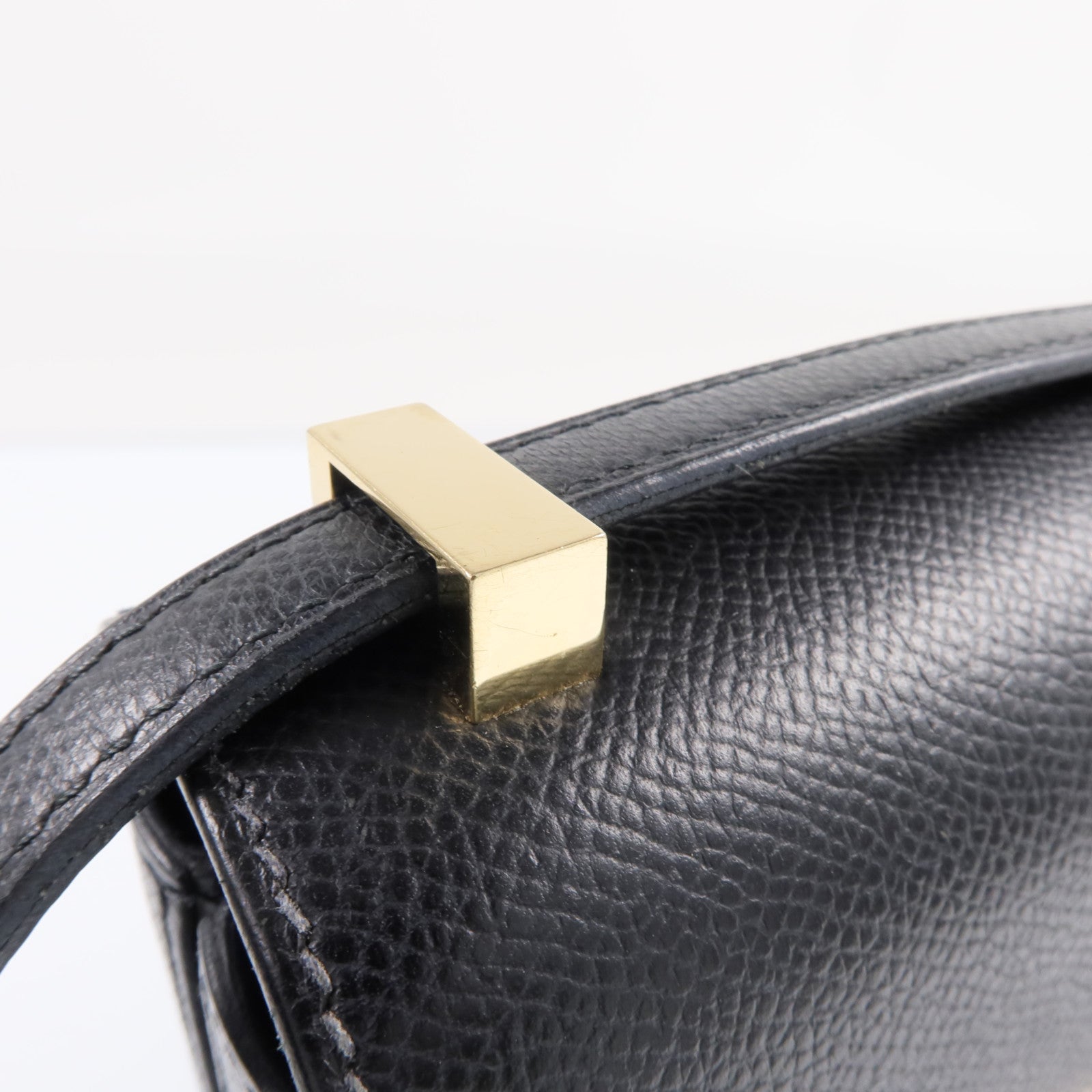 HERMES 【激減優惠】Epsom Mosaique au 24 Mini金扣肩背袋