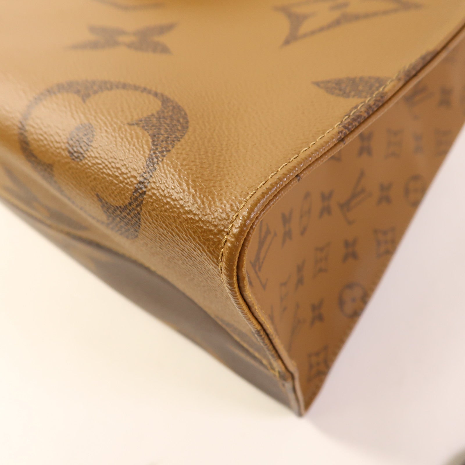 LOUIS VUITTON LV GHW On The Go GM 2 Way Bag M44576 Monogram Giant Reverse Brown