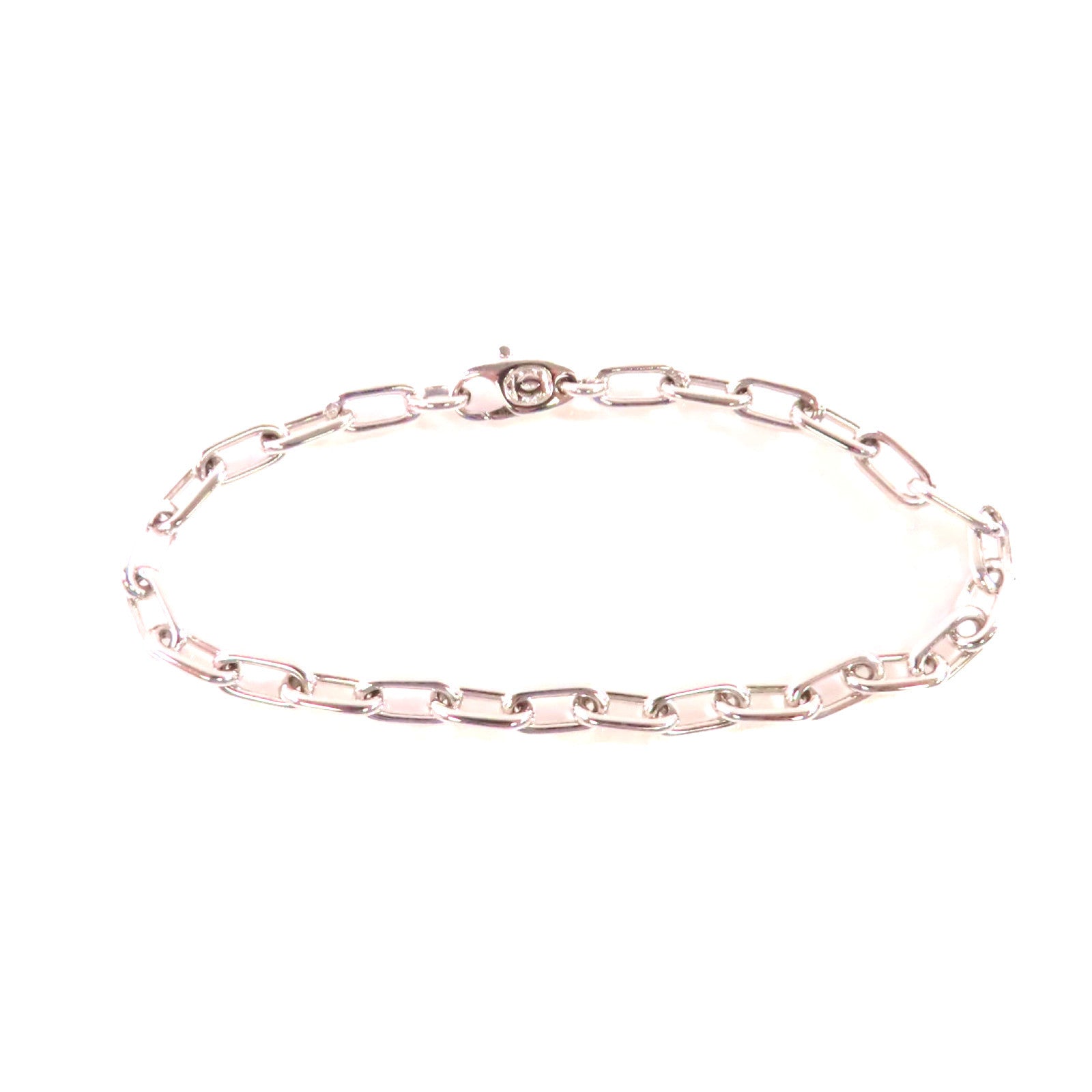 CARTIER 18K白金Spartcus Forcht Chain Bracelet銀扣手鏈