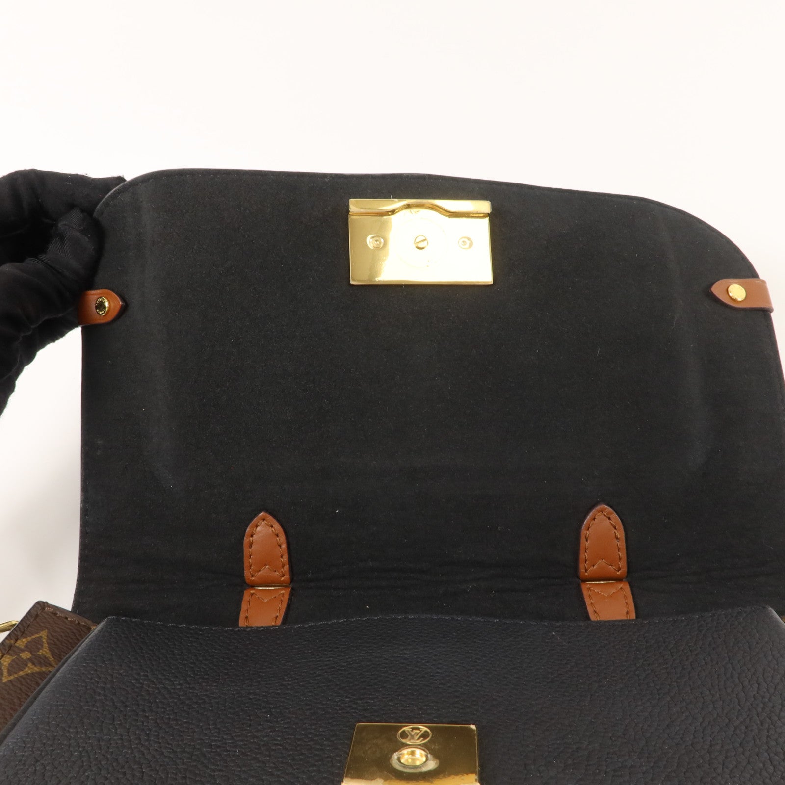 LOUIS VUITTON Monogram Vanguard金扣手挽肩背兩用袋