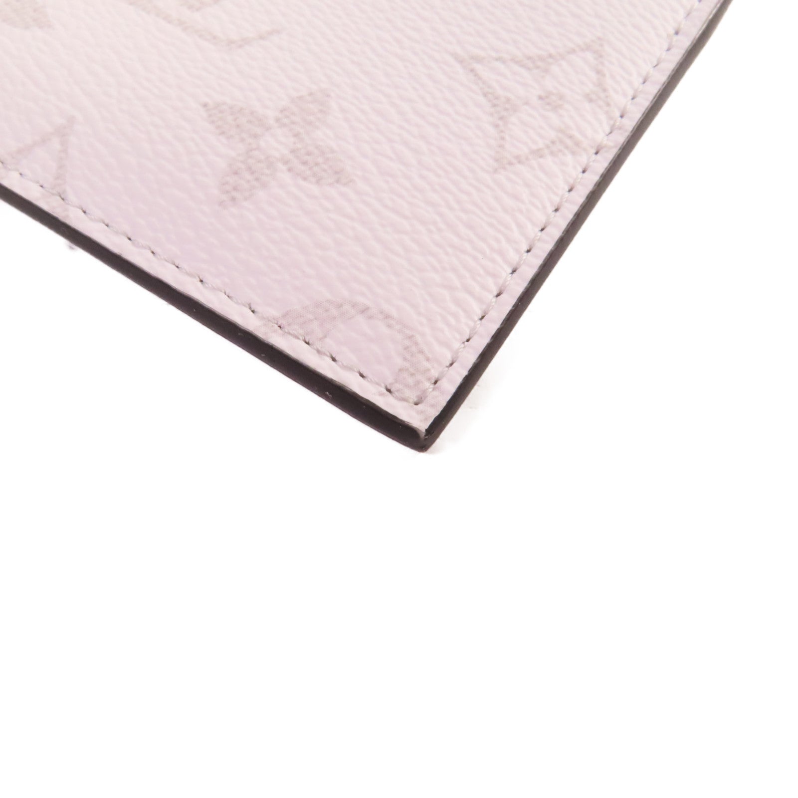 LOUIS VUITTON Taigarama Coin Card Holder銀扣卡片套白色