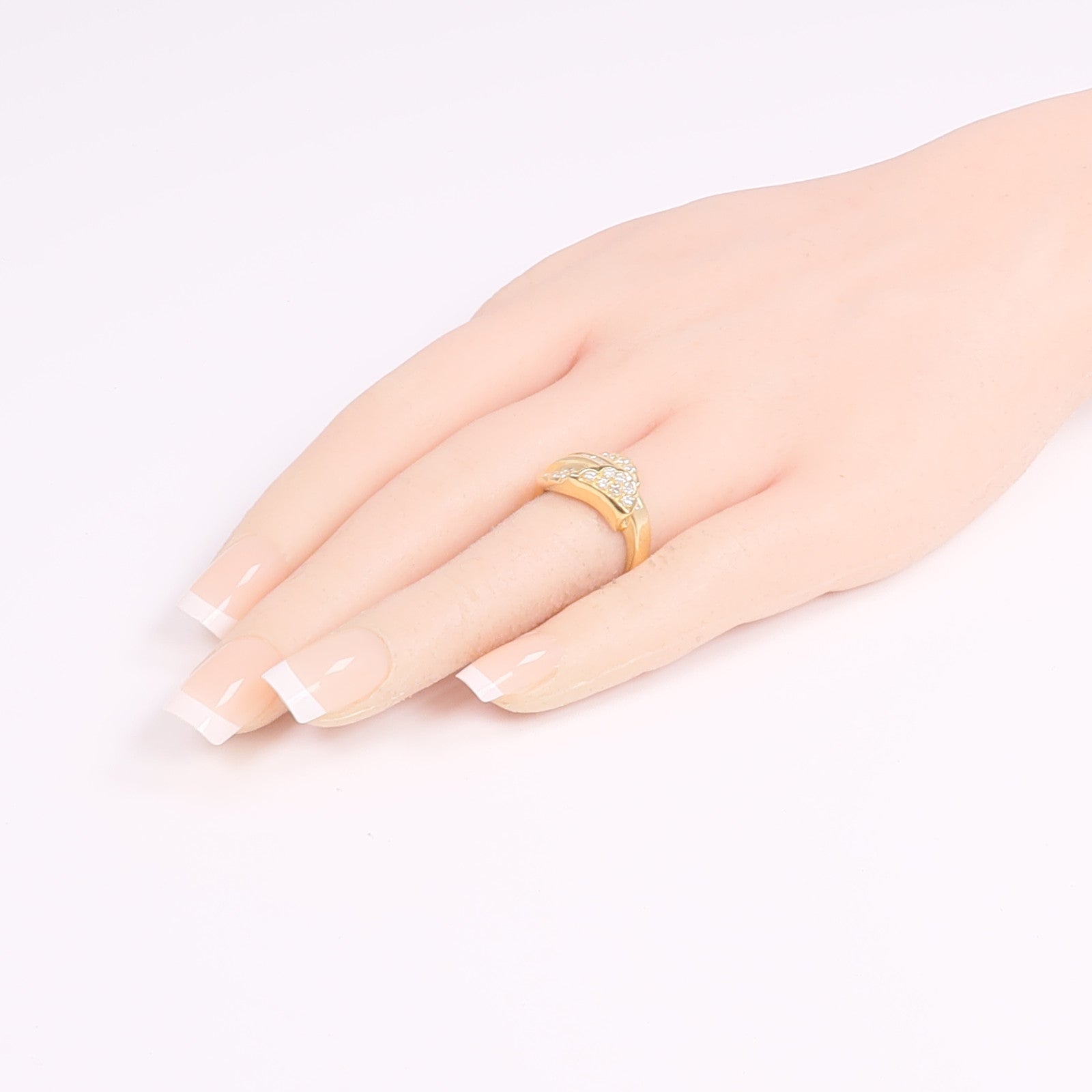 JEWELRY 18K黃金Diamond Ring鑽石戒指US#6.5