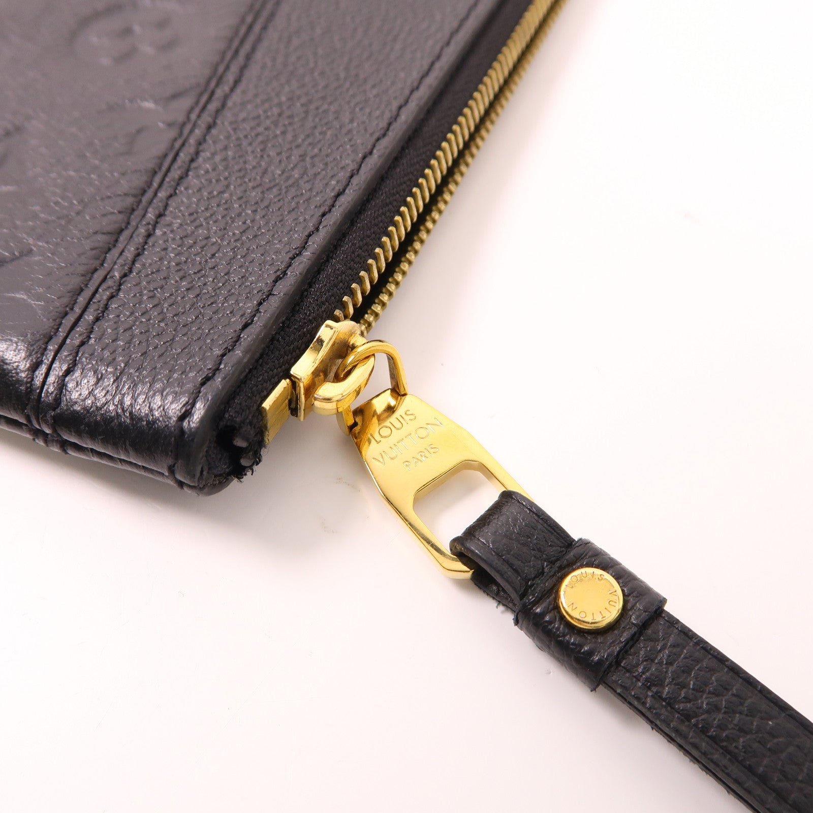 LOUIS VUITTON Monogram Empreinte Daily金扣手拿包