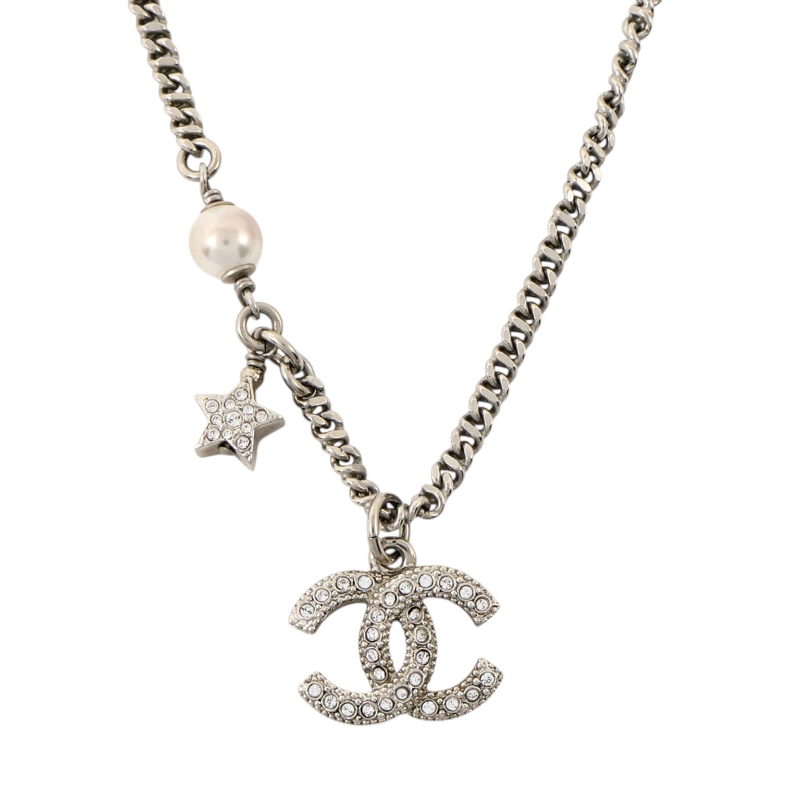 CHANEL 金屬/PVC Necklace項鏈