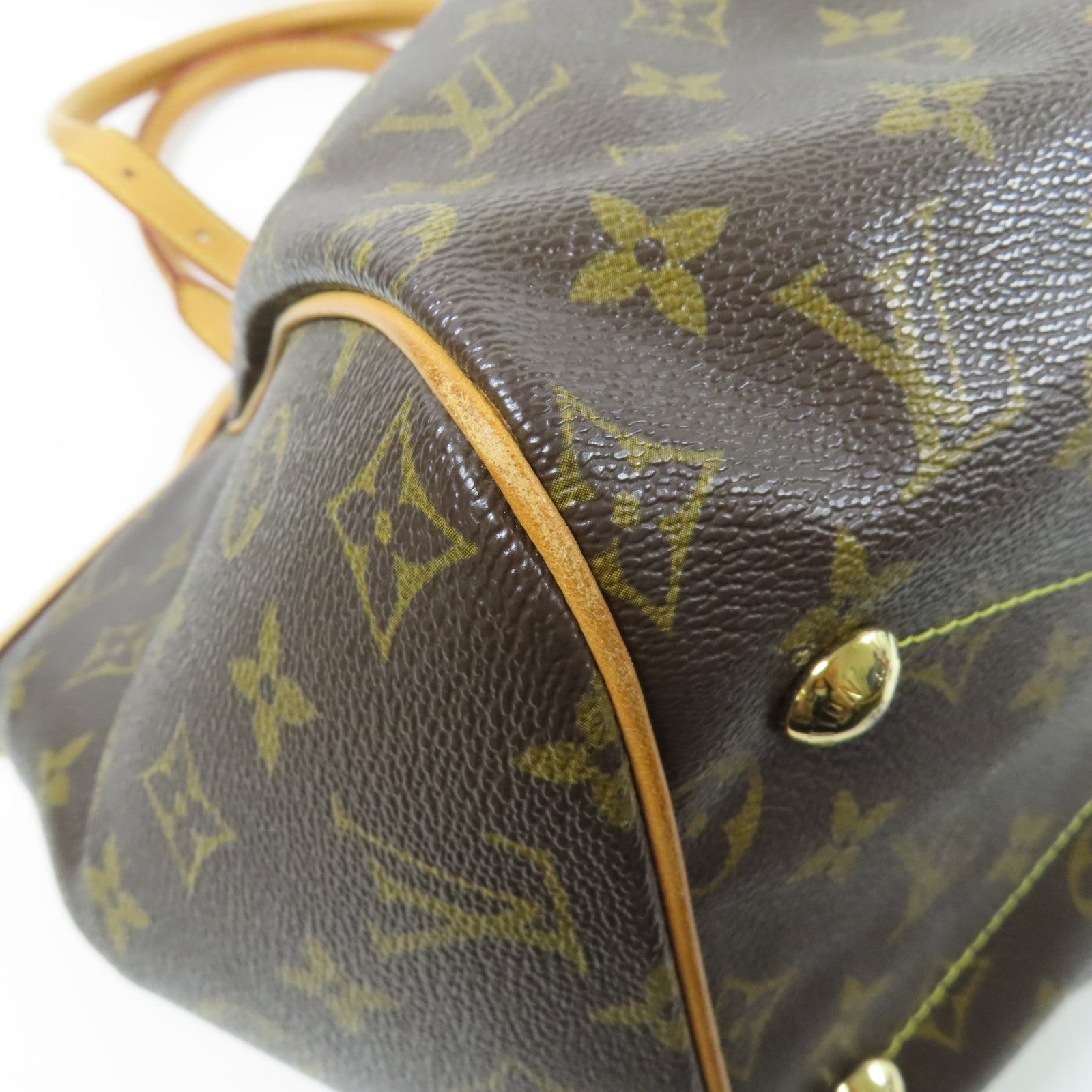 LOUIS VUITTON Monogram Tivoli GM金扣肩背袋