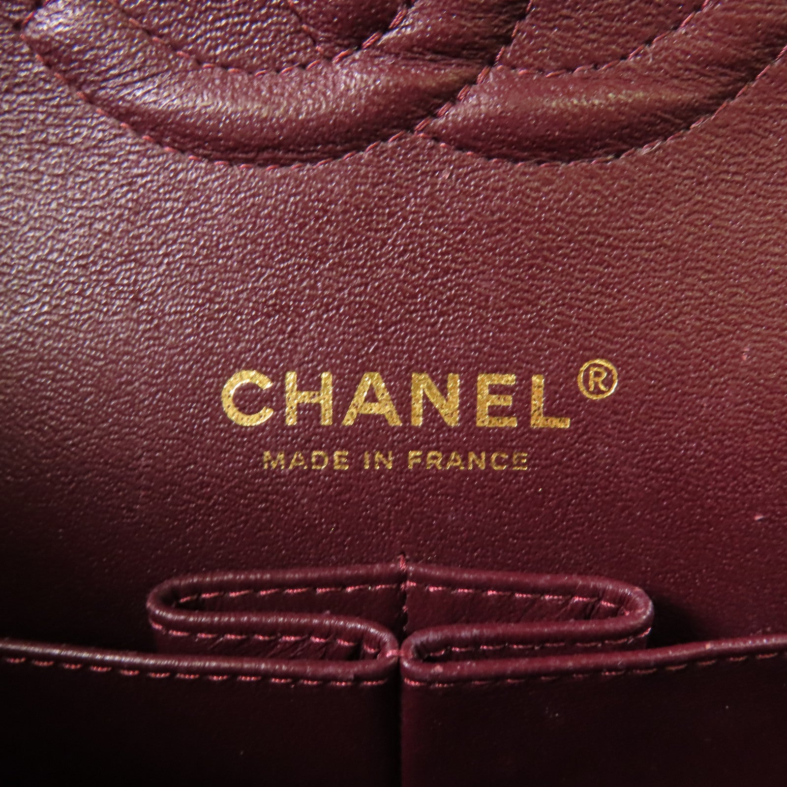 CHANEL 羊皮皮革Classic 25金扣鏈帶肩背袋