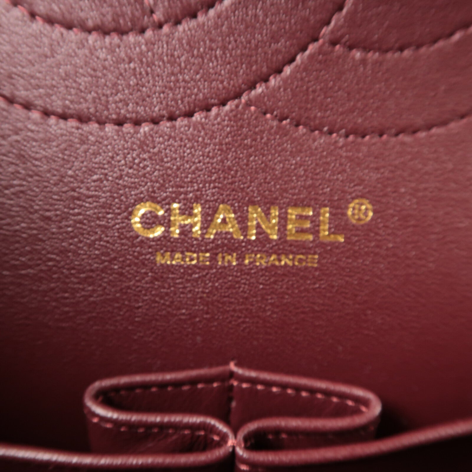 CHANEL 牛皮皮革Large Classic鏈帶肩背袋