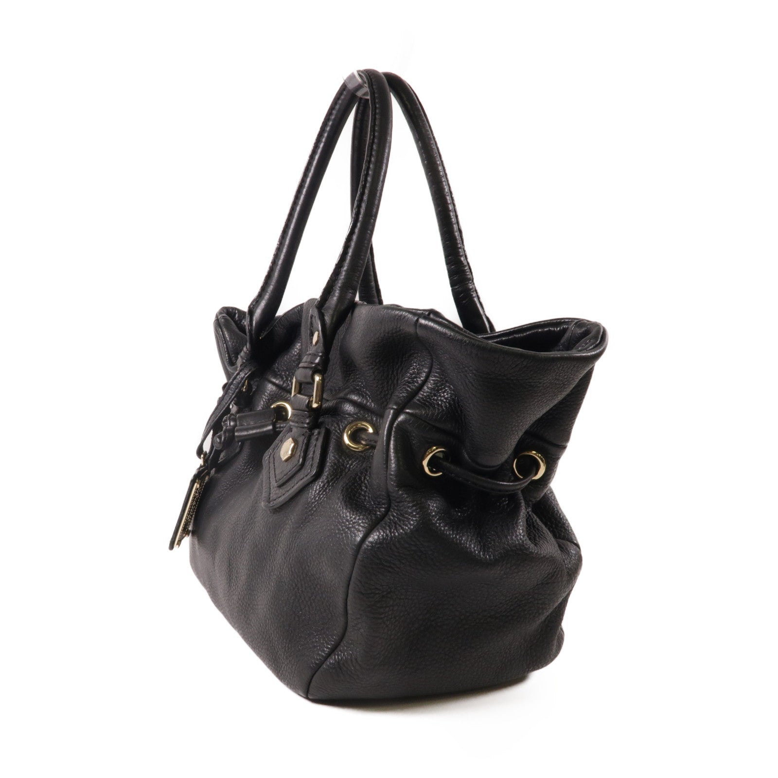 MARC BY MARC JACOBS 牛皮皮革Shoulder Bag銀扣手挽肩背兩用袋