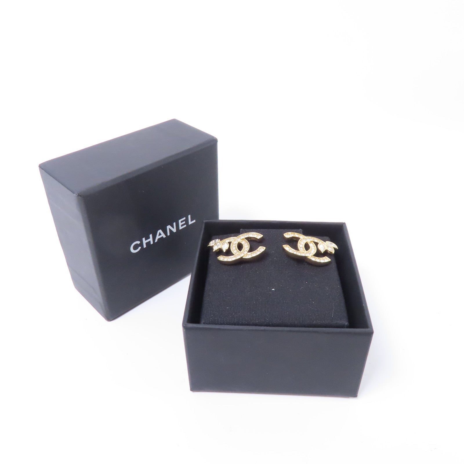 CHANEL 金屬Earrings耳環金色