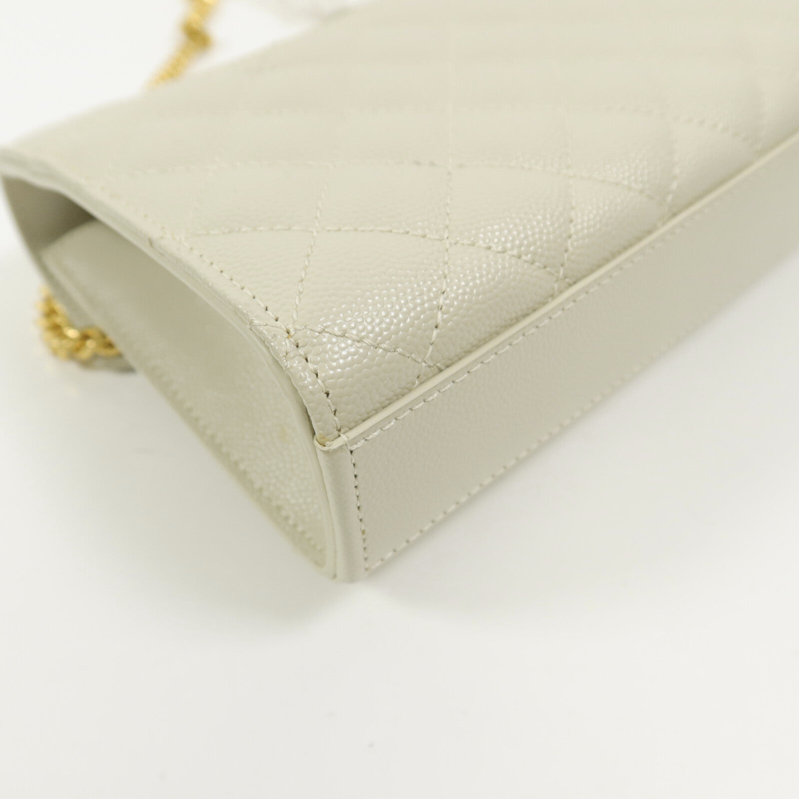 SAINT LAURENT 牛皮皮革Envelope Small鏈帶肩背袋