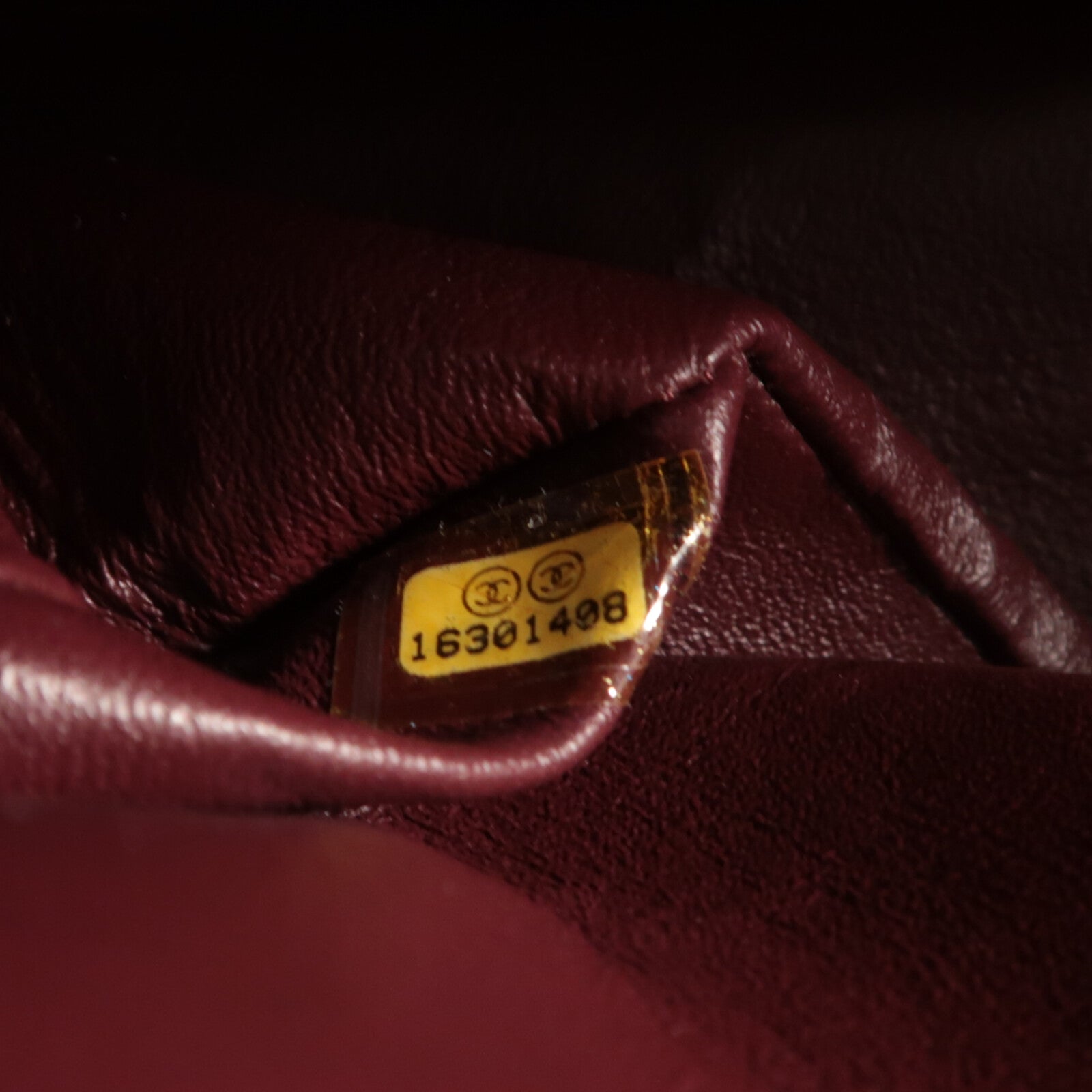 CHANEL 牛皮皮革Large Classic鏈帶肩背袋
