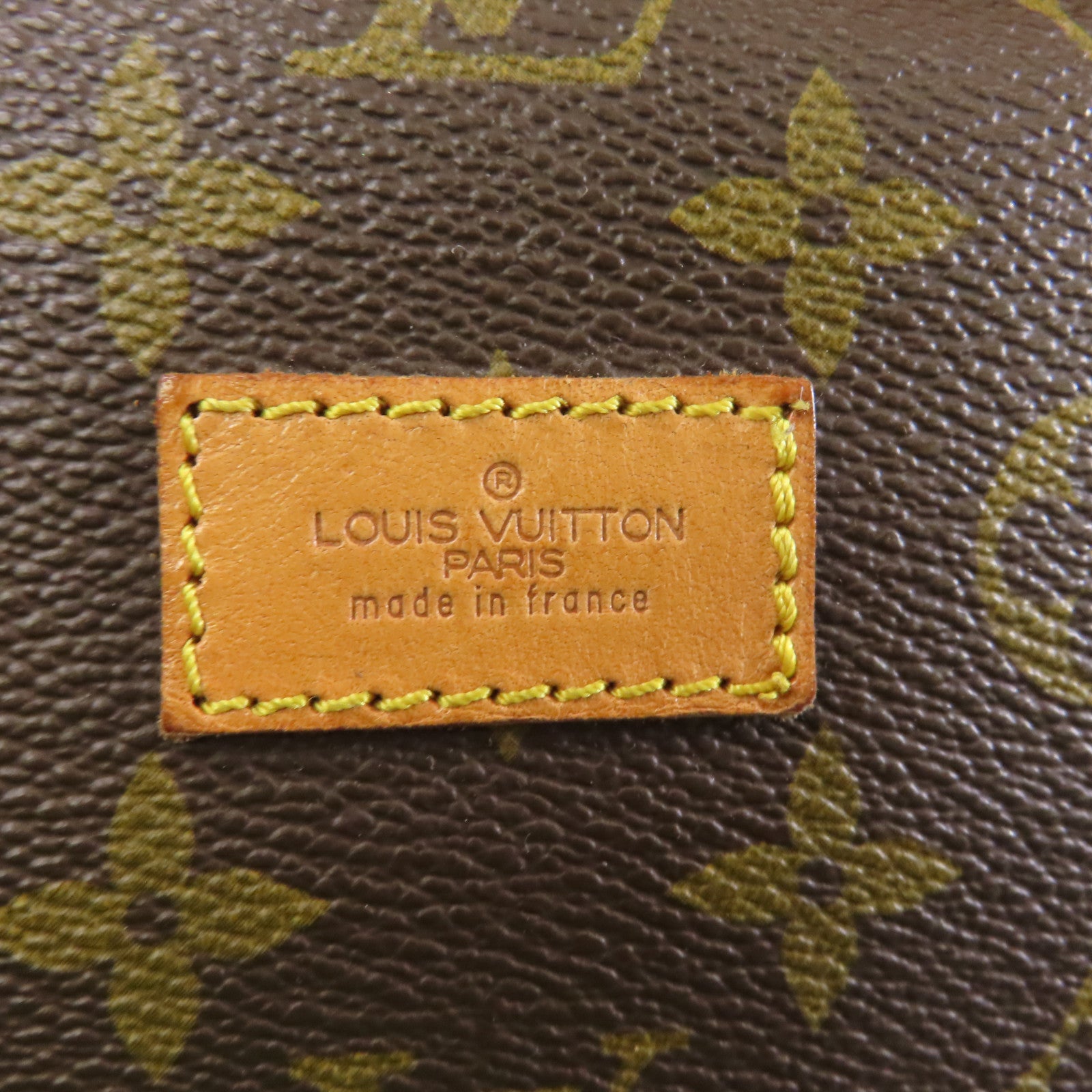 LOUIS VUITTON Monogram Saumur 43金扣肩背袋啡色