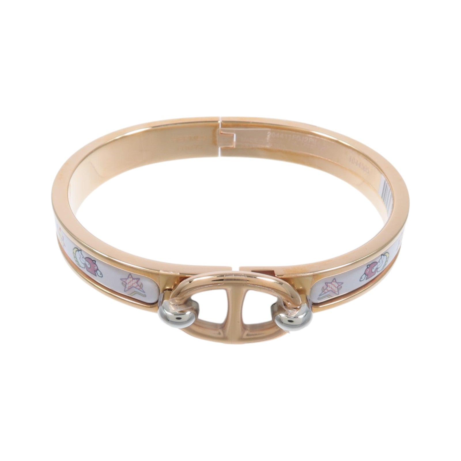 HERMES 金屬/琺瑯Mini Clic Chaine D'Ancre Bracelet手鏈