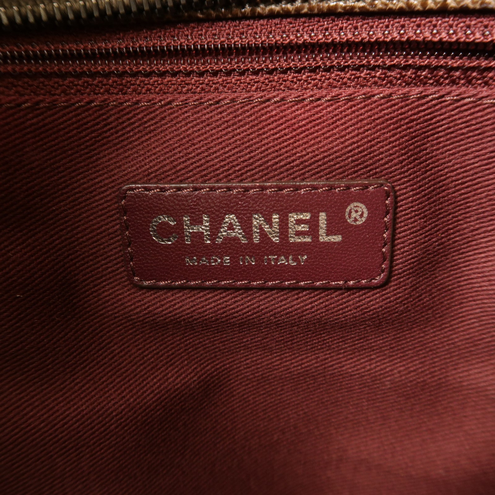 CHANEL 牛皮皮革Chain Shoulder鏈帶肩背袋