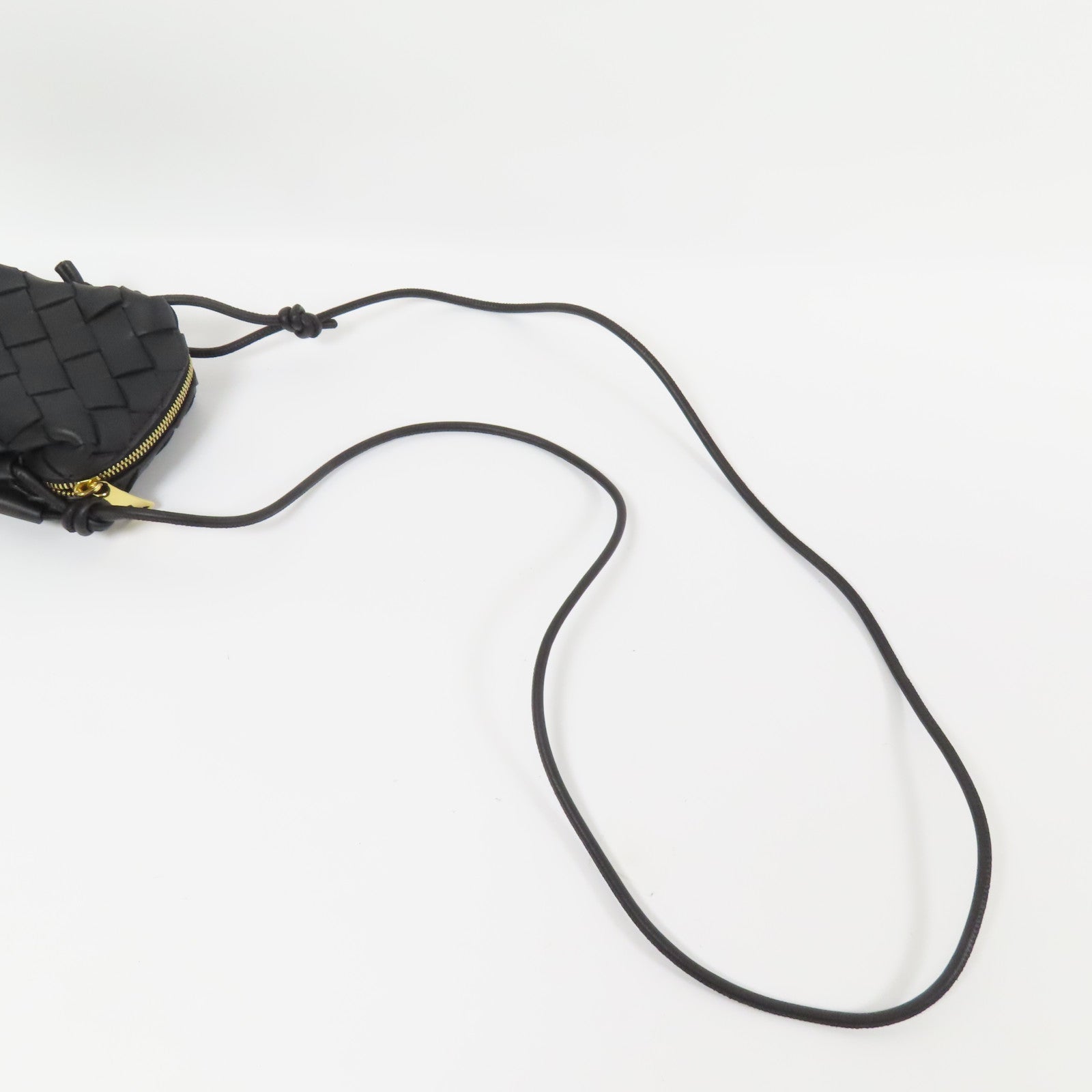 BOTTEGA VENETA 羊皮皮革Micro Shoulder Bag金扣肩背袋