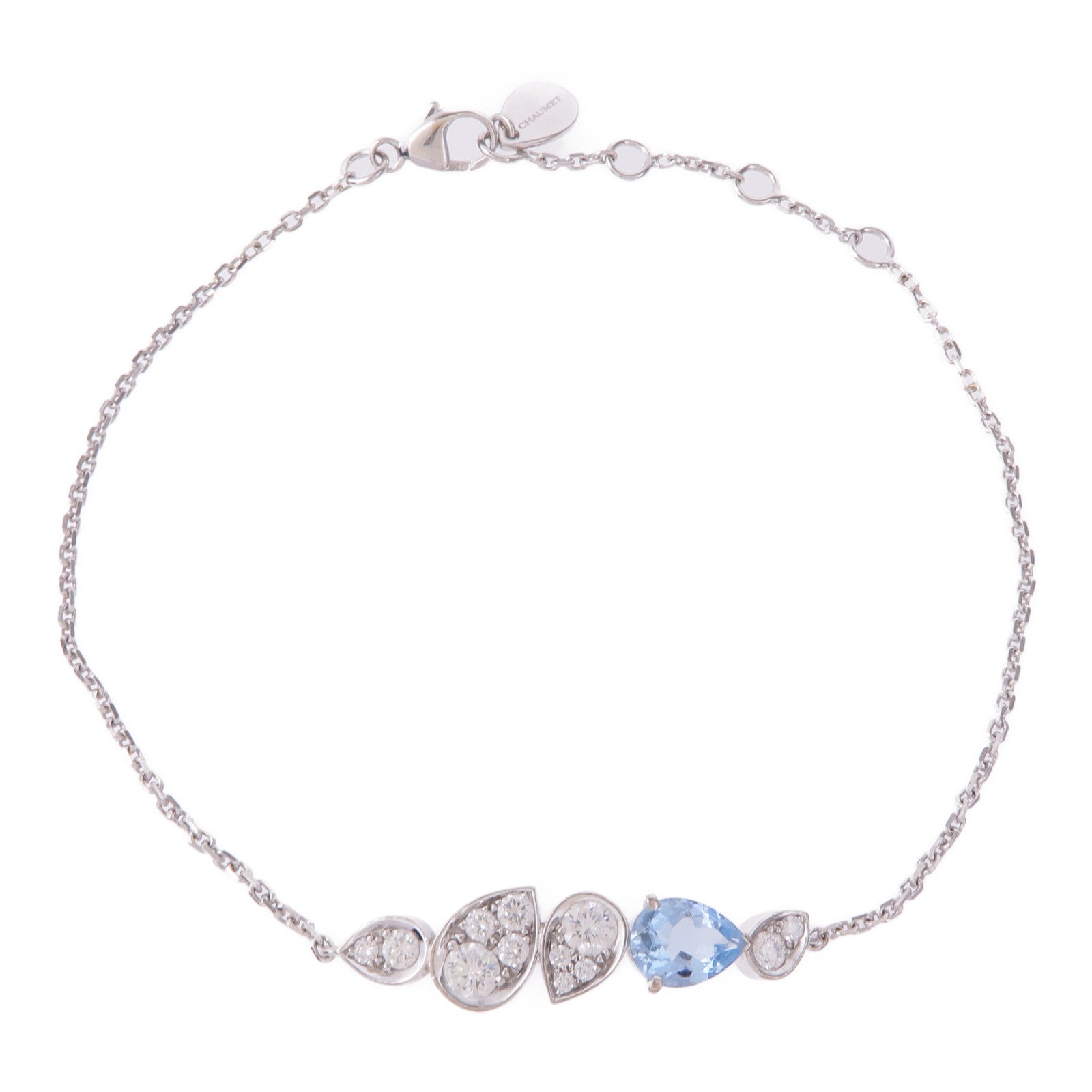 Chaumet 18K白金Josephine手鏈