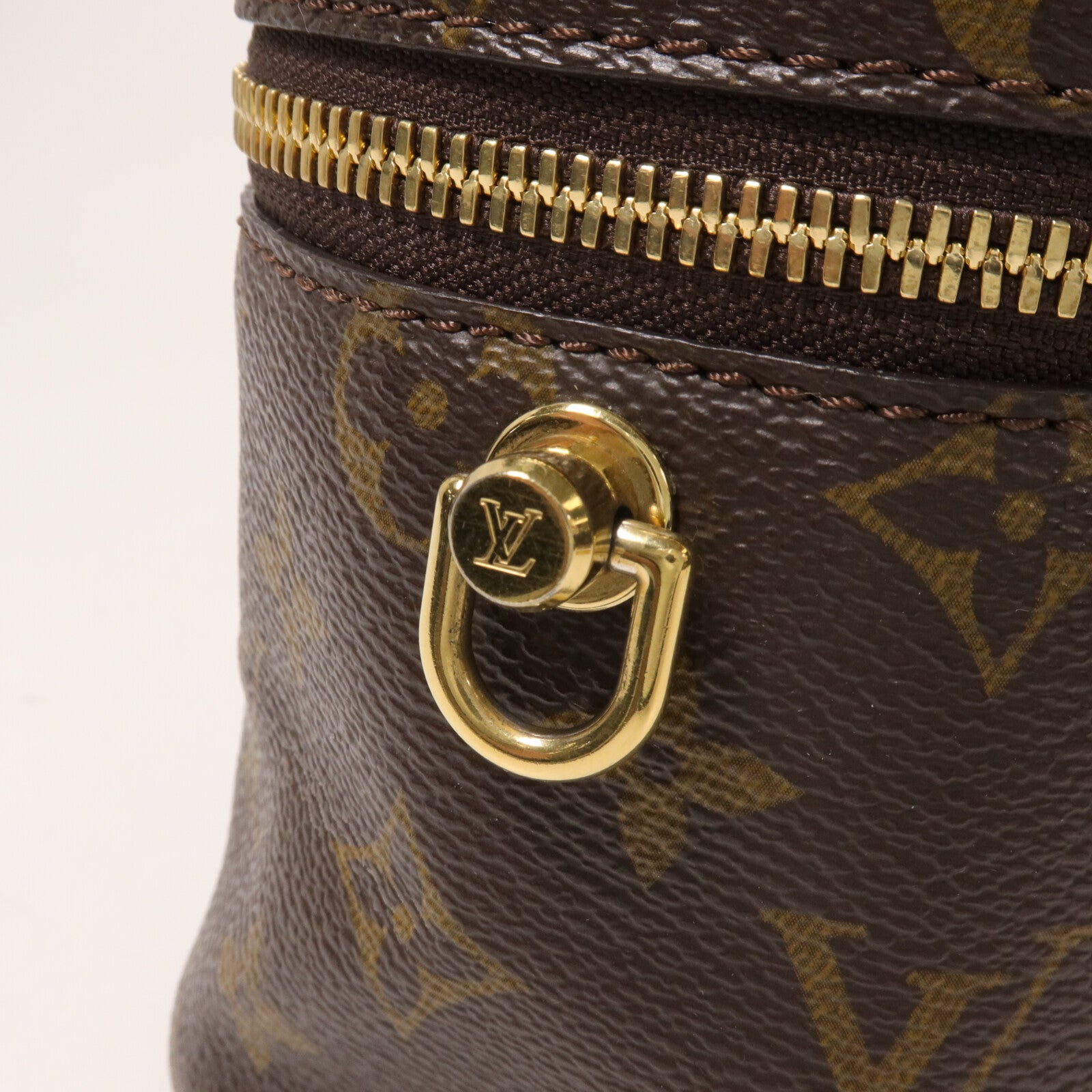 LOUIS VUITTON Monogram Reverse Vanity PM鏈帶手挽肩背兩用袋