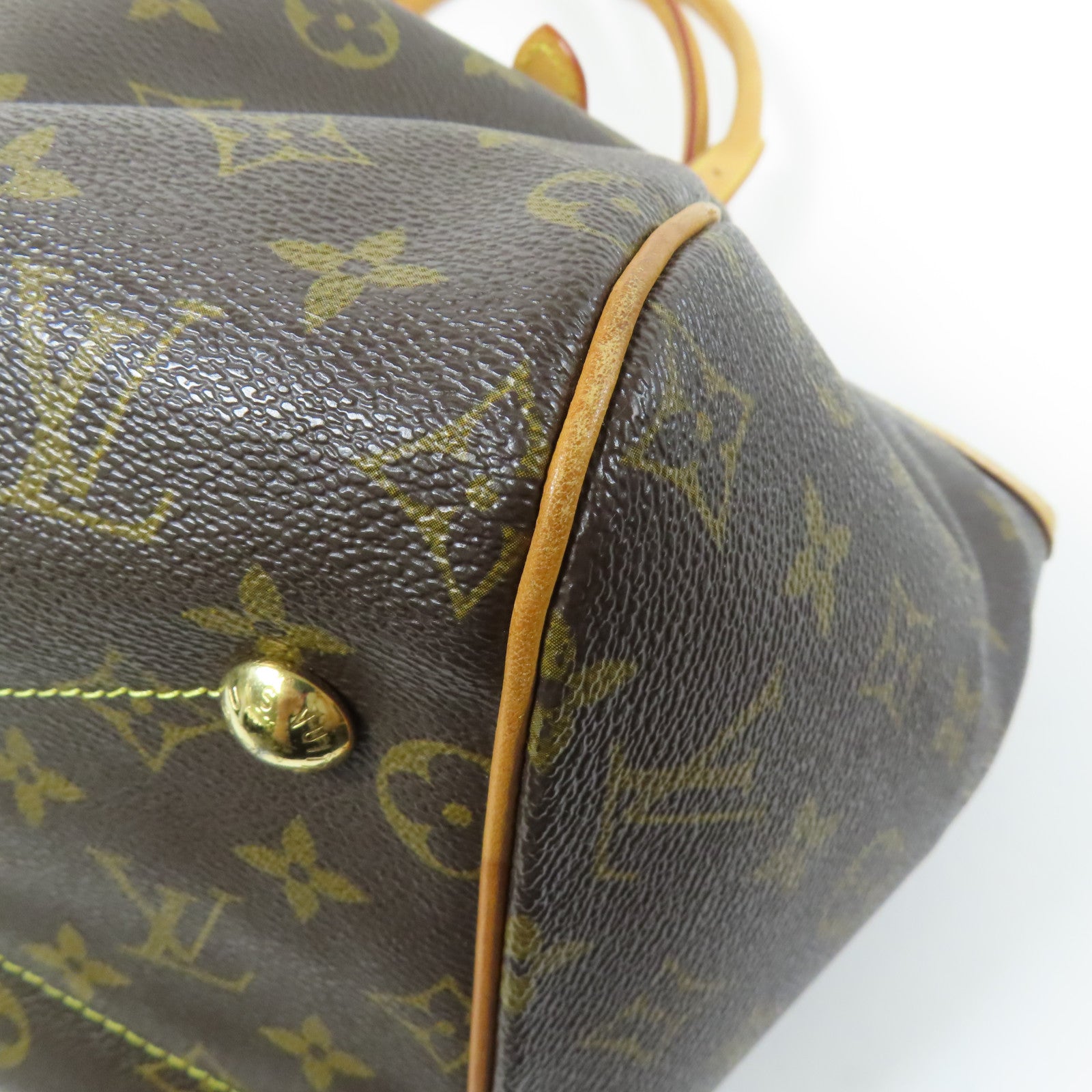 LOUIS VUITTON Monogram Tivoli GM金扣肩背袋