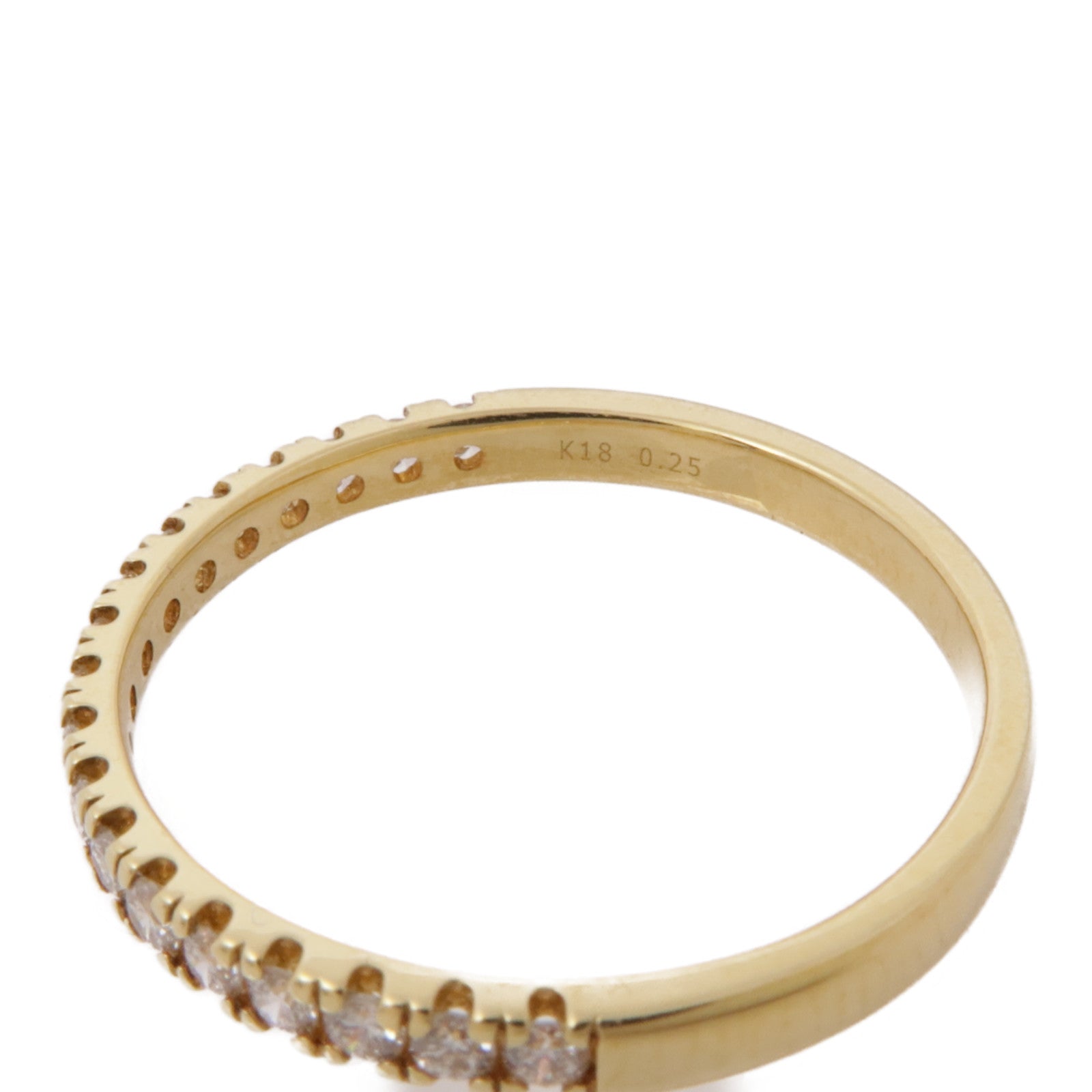 JEWELRY 18K黃金Diamond Ring鑽石戒指US#6.5