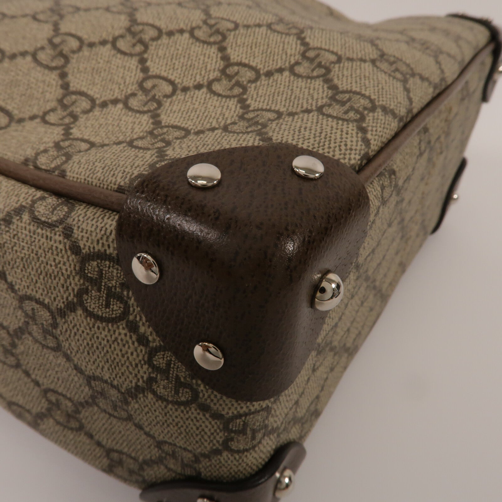 GUCCI 塗層帆布GG Supreme Soft Trunk肩背袋