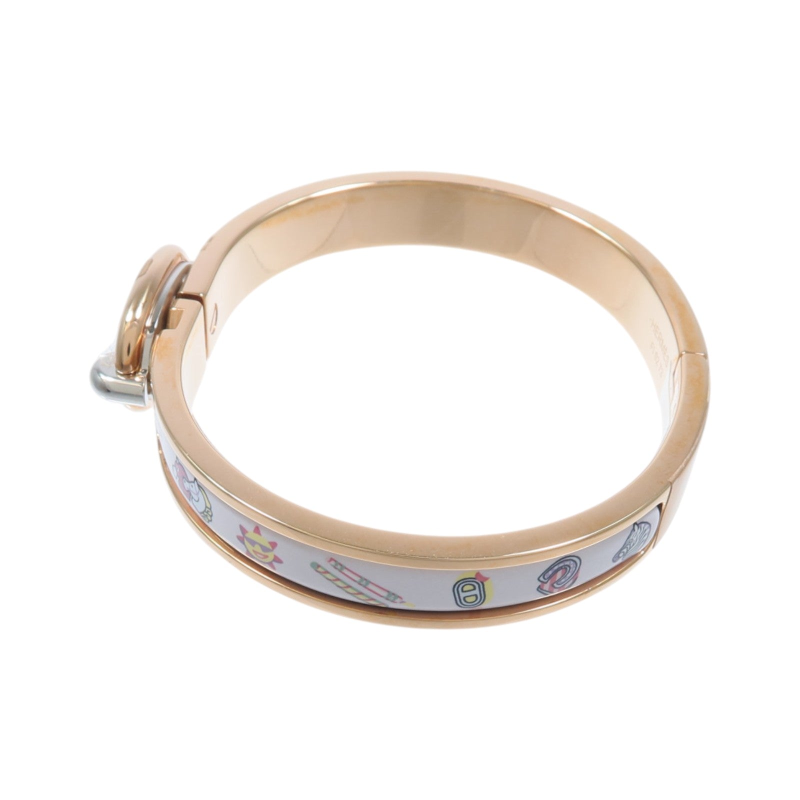 HERMES 金屬/琺瑯Mini Clic Chaine D'Ancre Bracelet手鏈