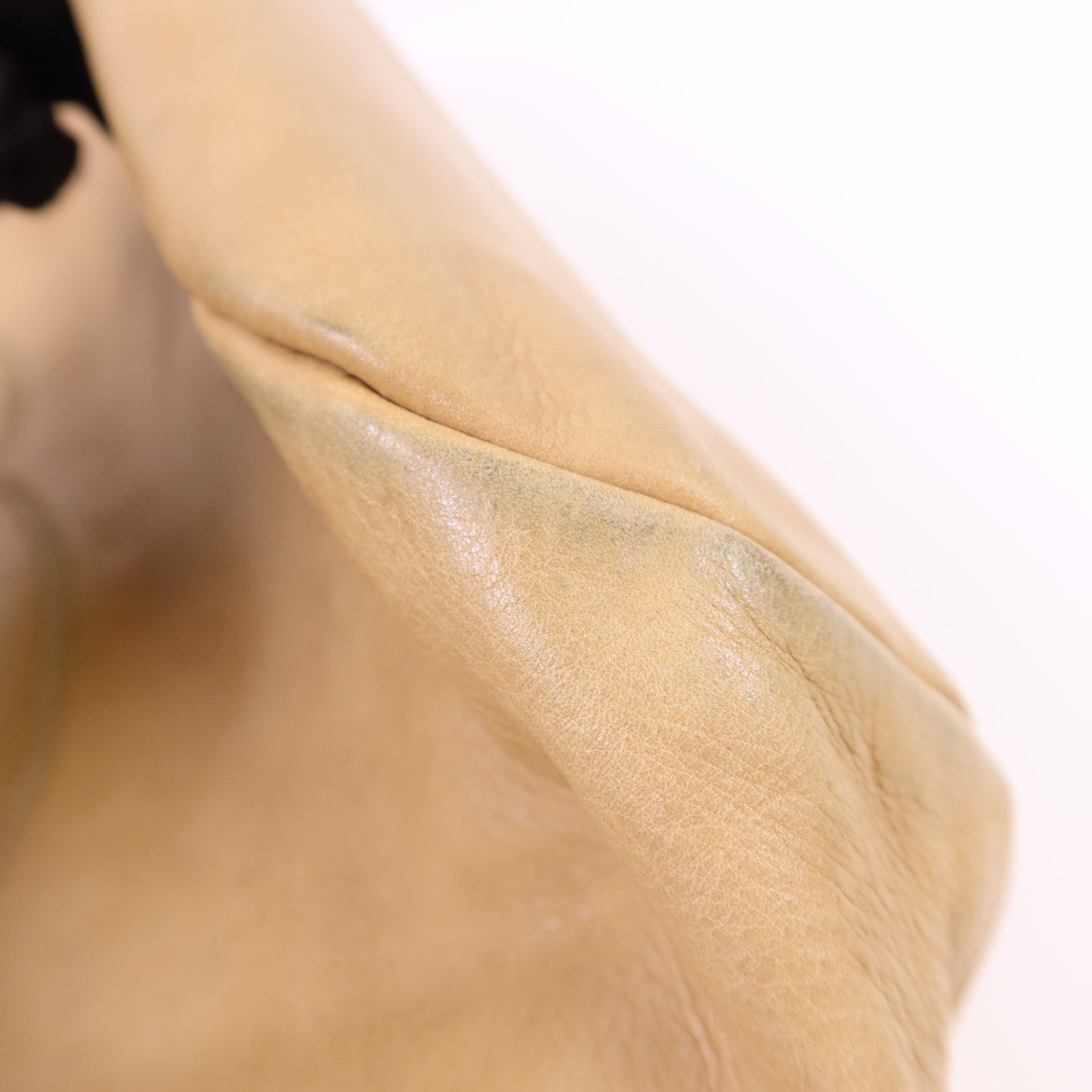 CHANEL 羊皮皮革Handbag金扣手挽袋