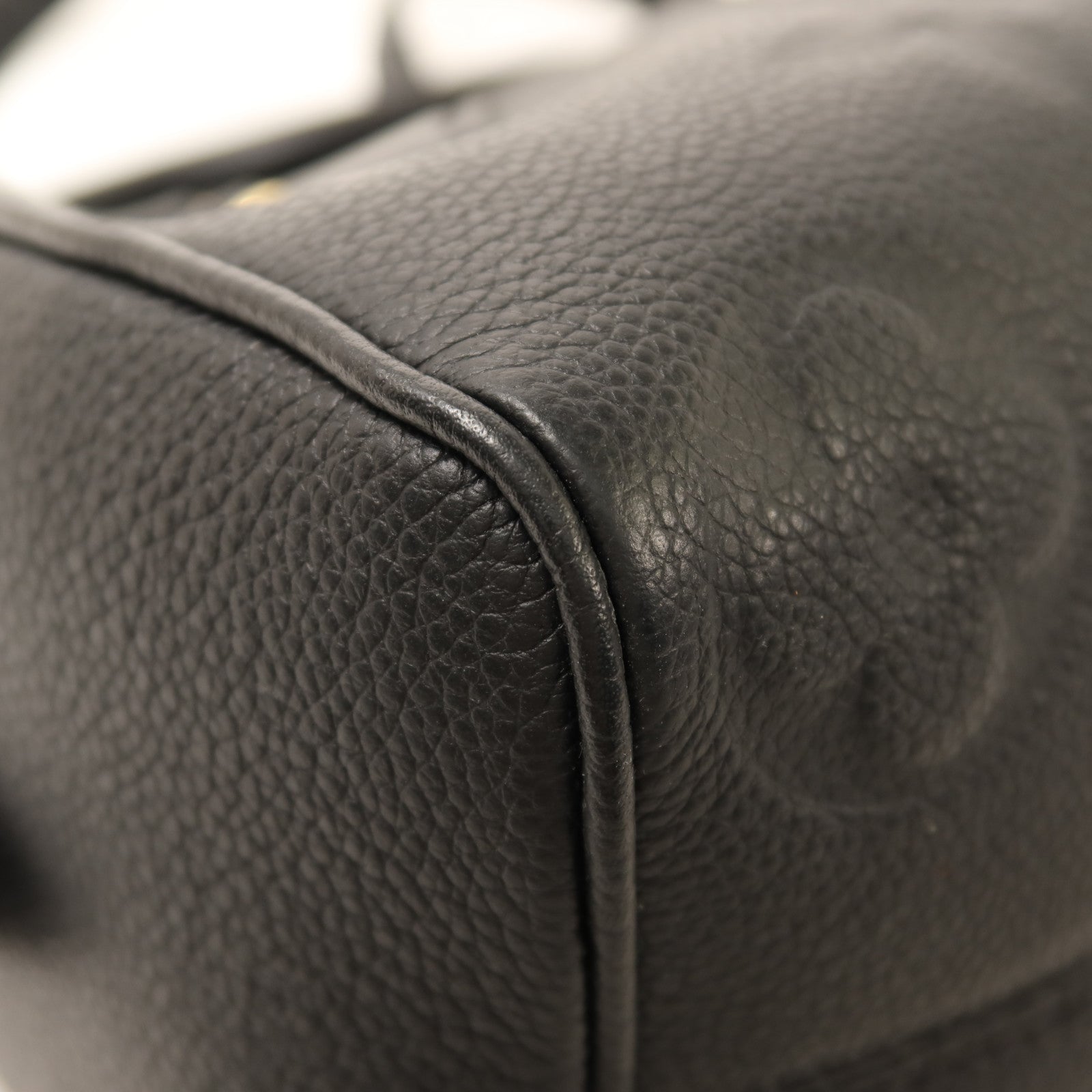 LOUIS VUITTON Monogram Empreinte Speedy Bandouliere 20金扣鏈帶手挽肩背兩用袋