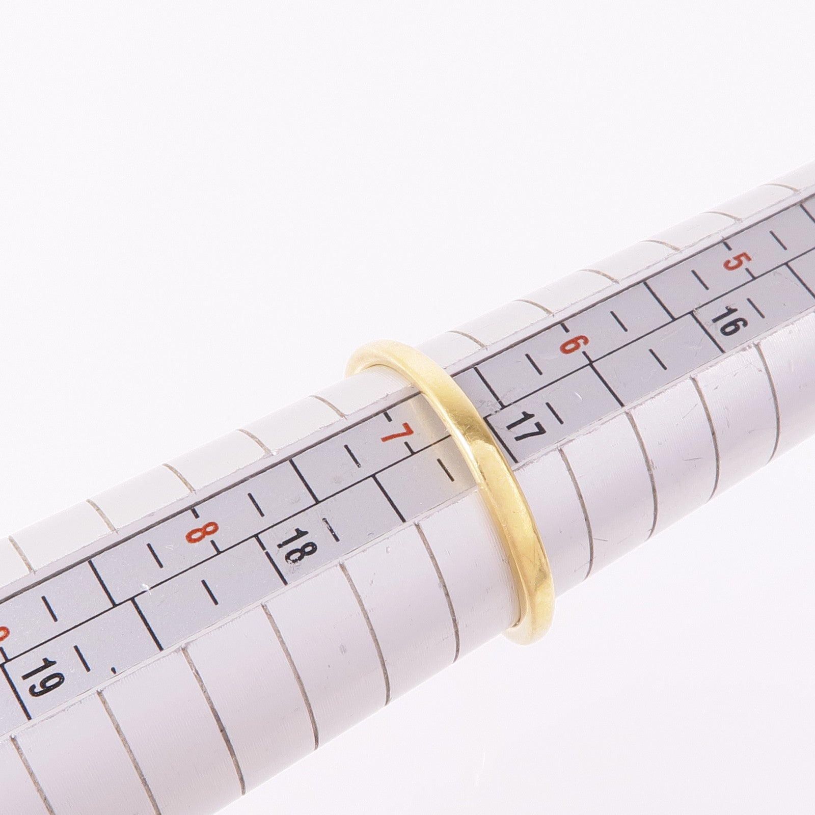 JEWELRY 18K黃金/白金Ruby Diamond Ring紅寶石鑽石戒指US#6.75