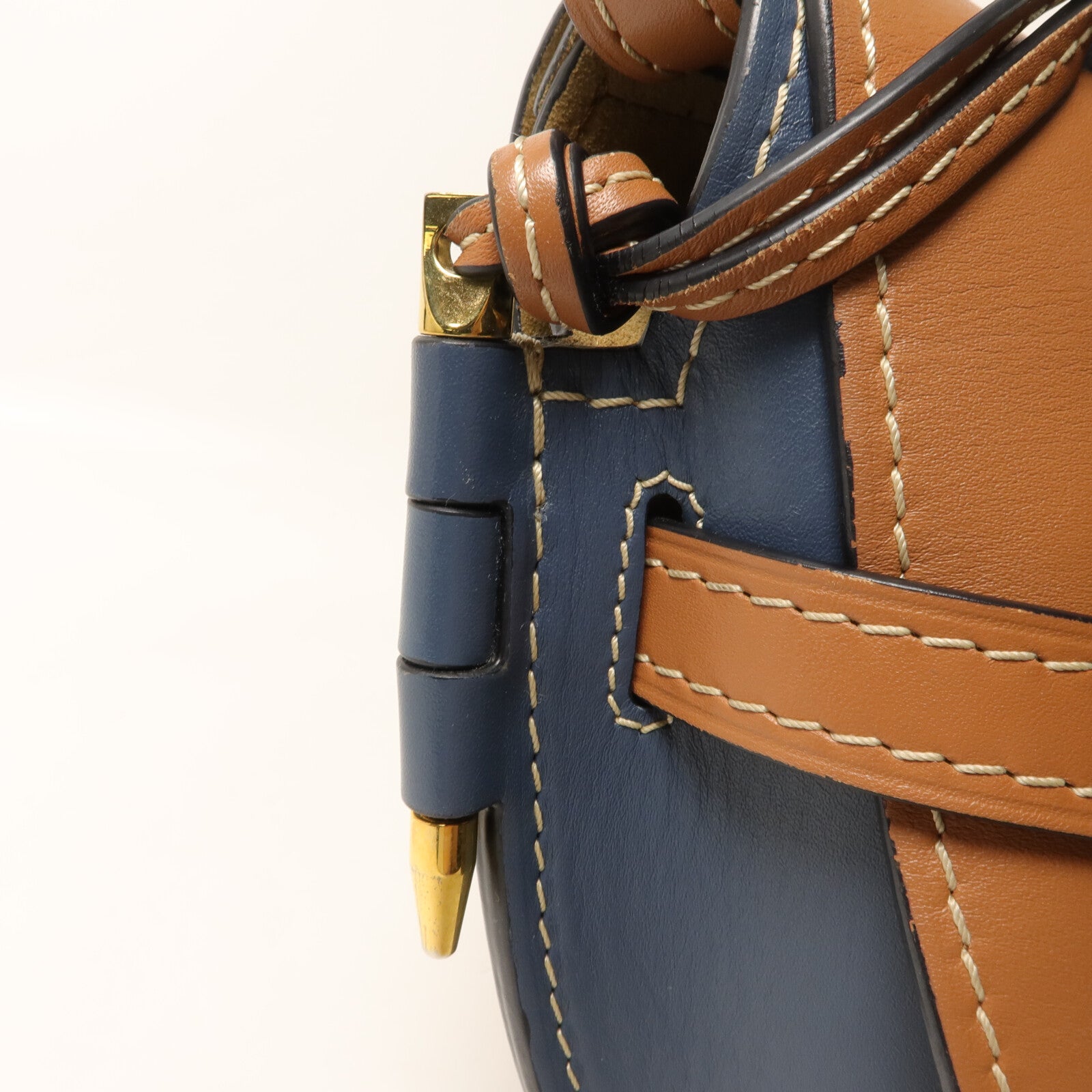 LOEWE 牛皮皮革Gate Small肩背袋