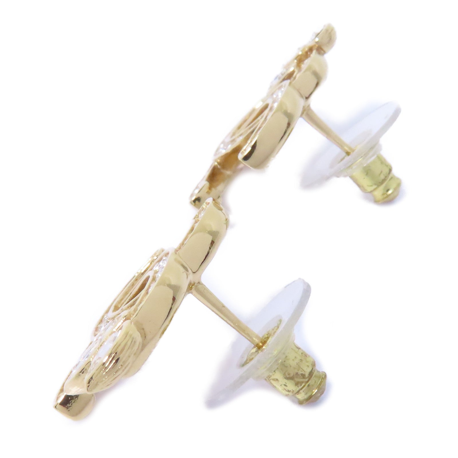 CHANEL 金屬Earrings耳環金色