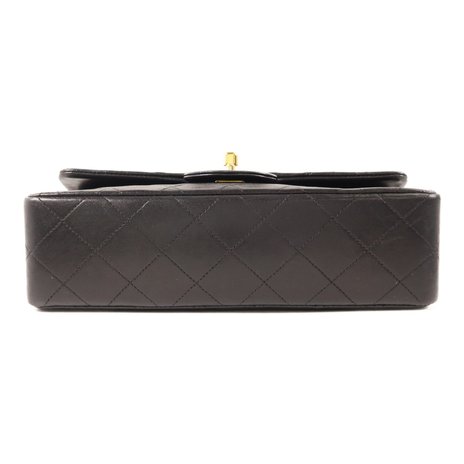 CHANEL 羊皮皮革Vintage Classic 23金扣鏈帶肩背袋