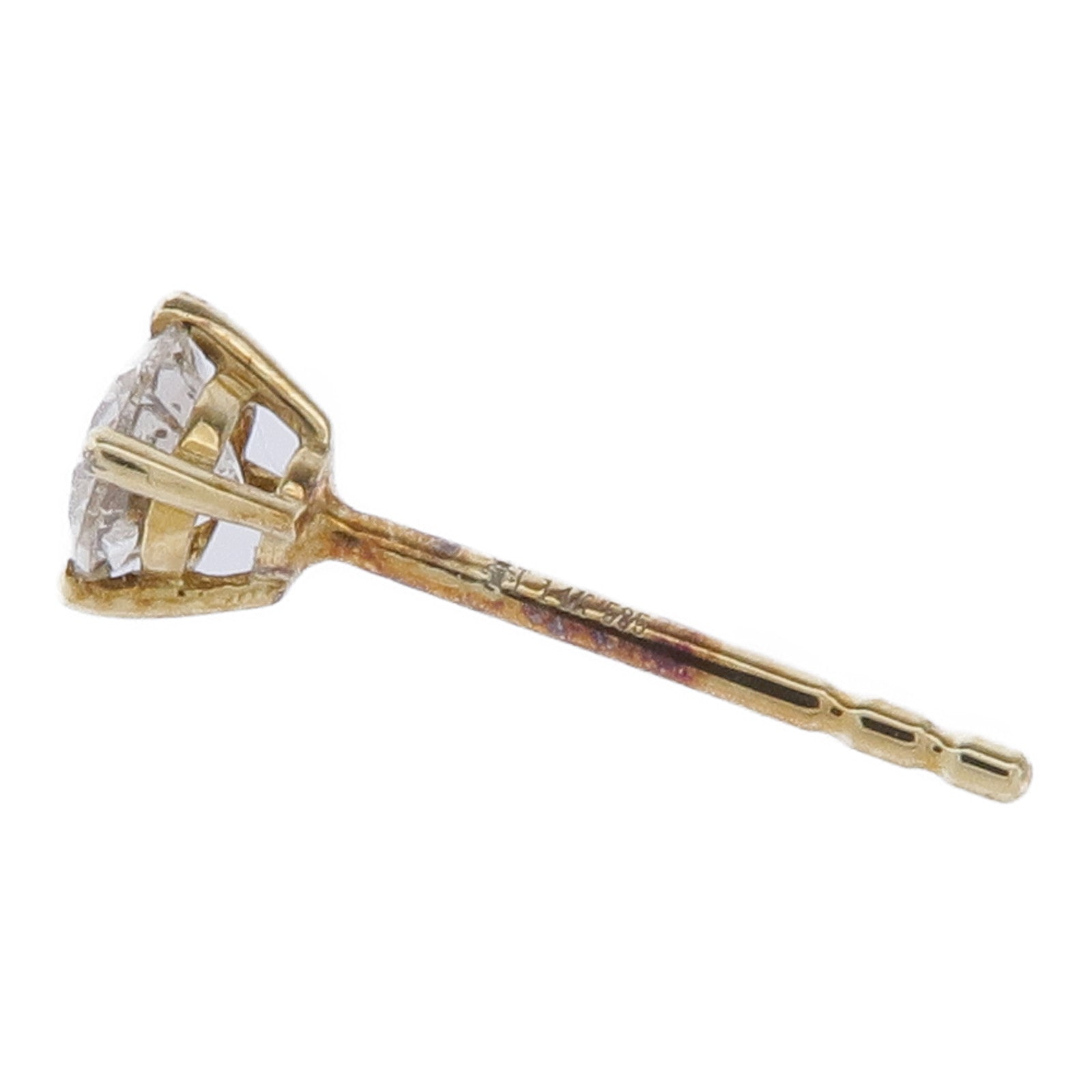 JEWELRY 14K黃金Diamond Earrings鑽石耳環