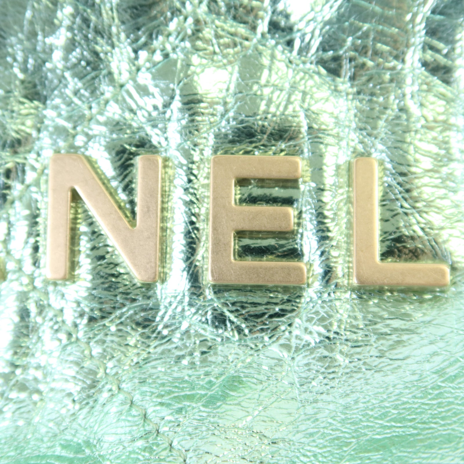 CHANEL 牛皮皮革C22 Mini金扣手挽肩背兩用袋
