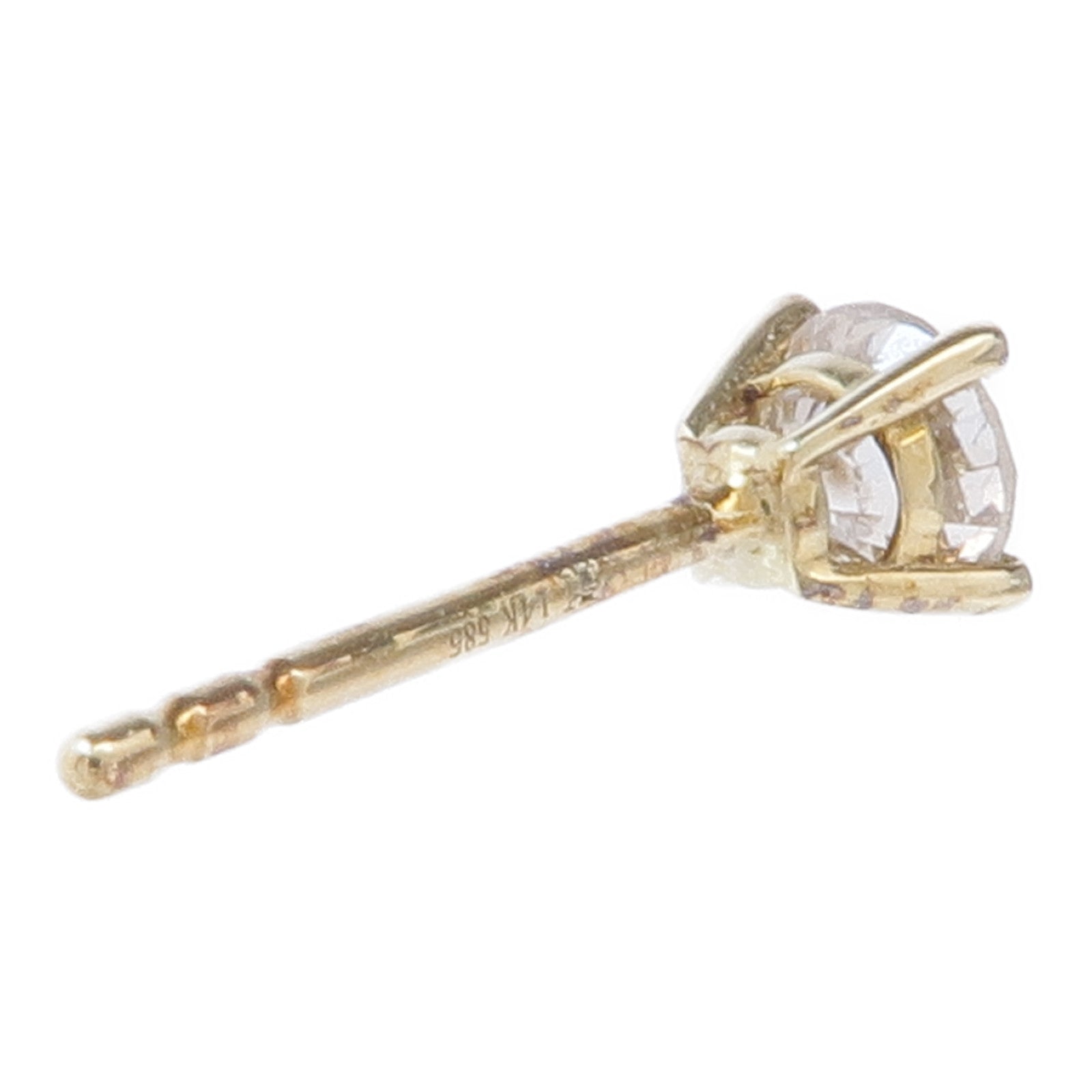 JEWELRY 14K黃金Diamond Earrings鑽石耳環